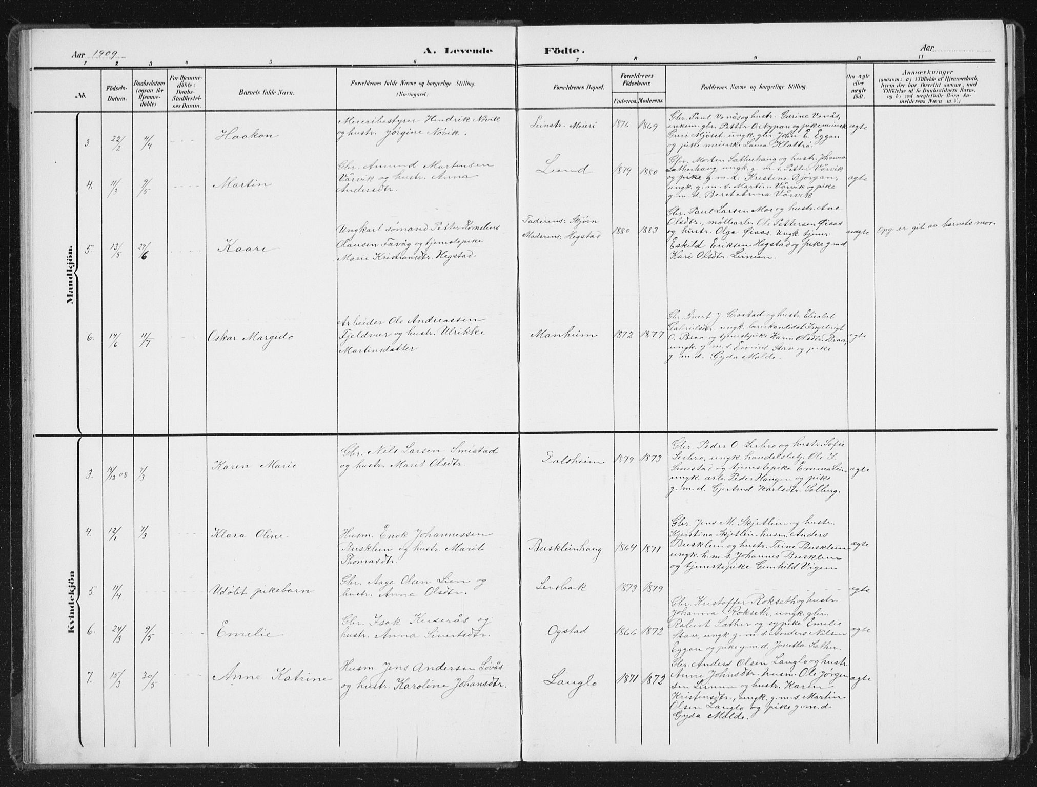 Ministerialprotokoller, klokkerbøker og fødselsregistre - Sør-Trøndelag, SAT/A-1456/613/L0396: Parish register (copy) no. 613C04, 1902-1938