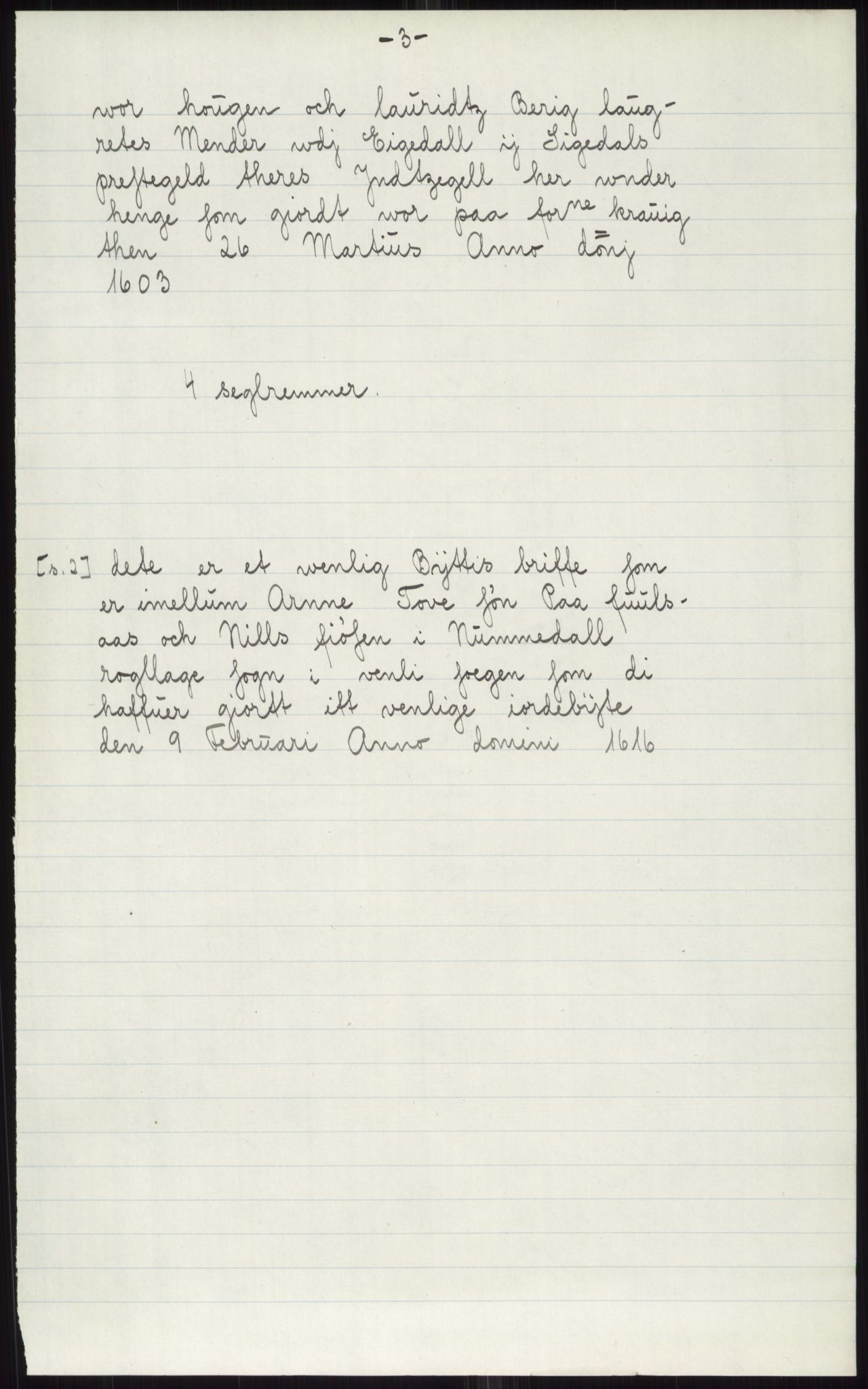 Samlinger til kildeutgivelse, Diplomavskriftsamlingen, AV/RA-EA-4053/H/Ha, p. 2892