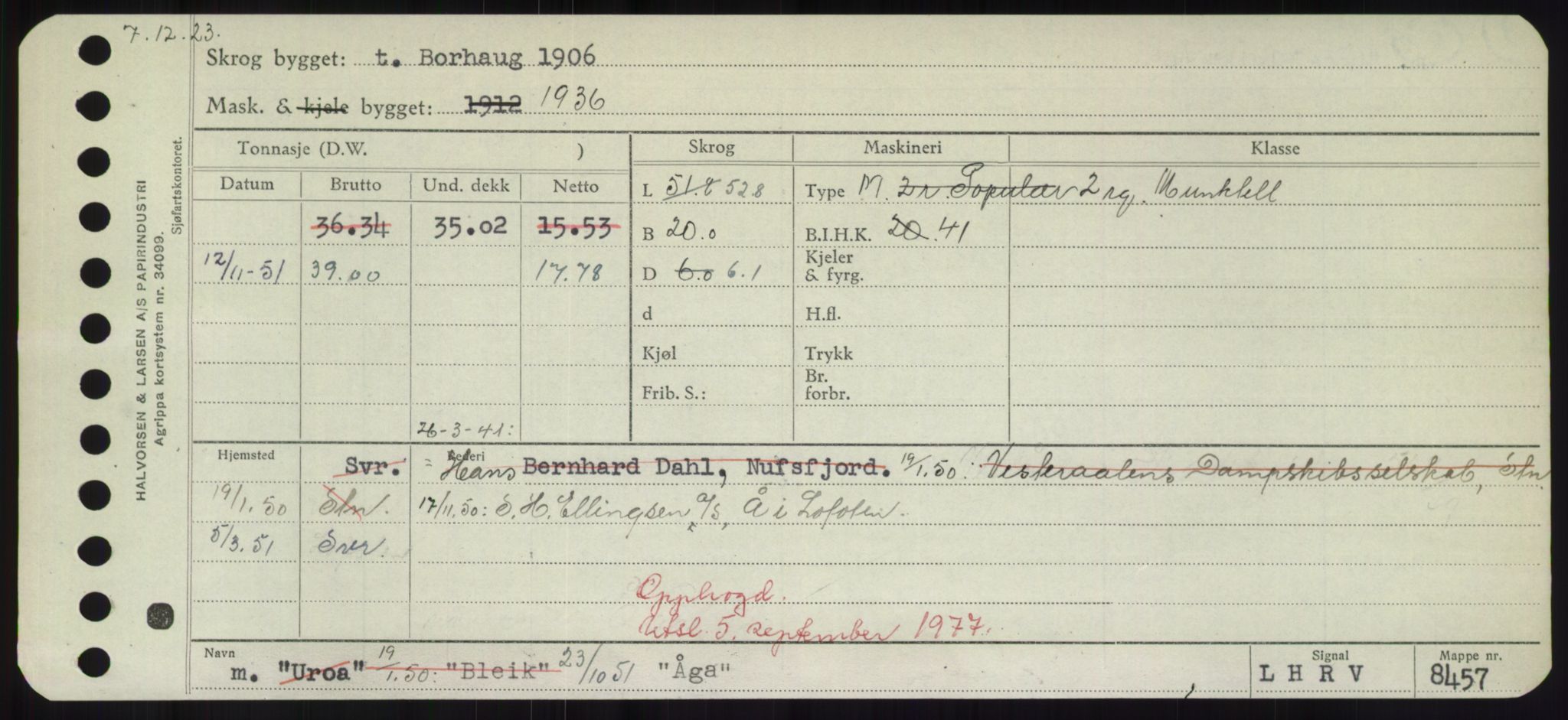 Sjøfartsdirektoratet med forløpere, Skipsmålingen, AV/RA-S-1627/H/Hd/L0041: Fartøy, Vi-Ås, p. 637