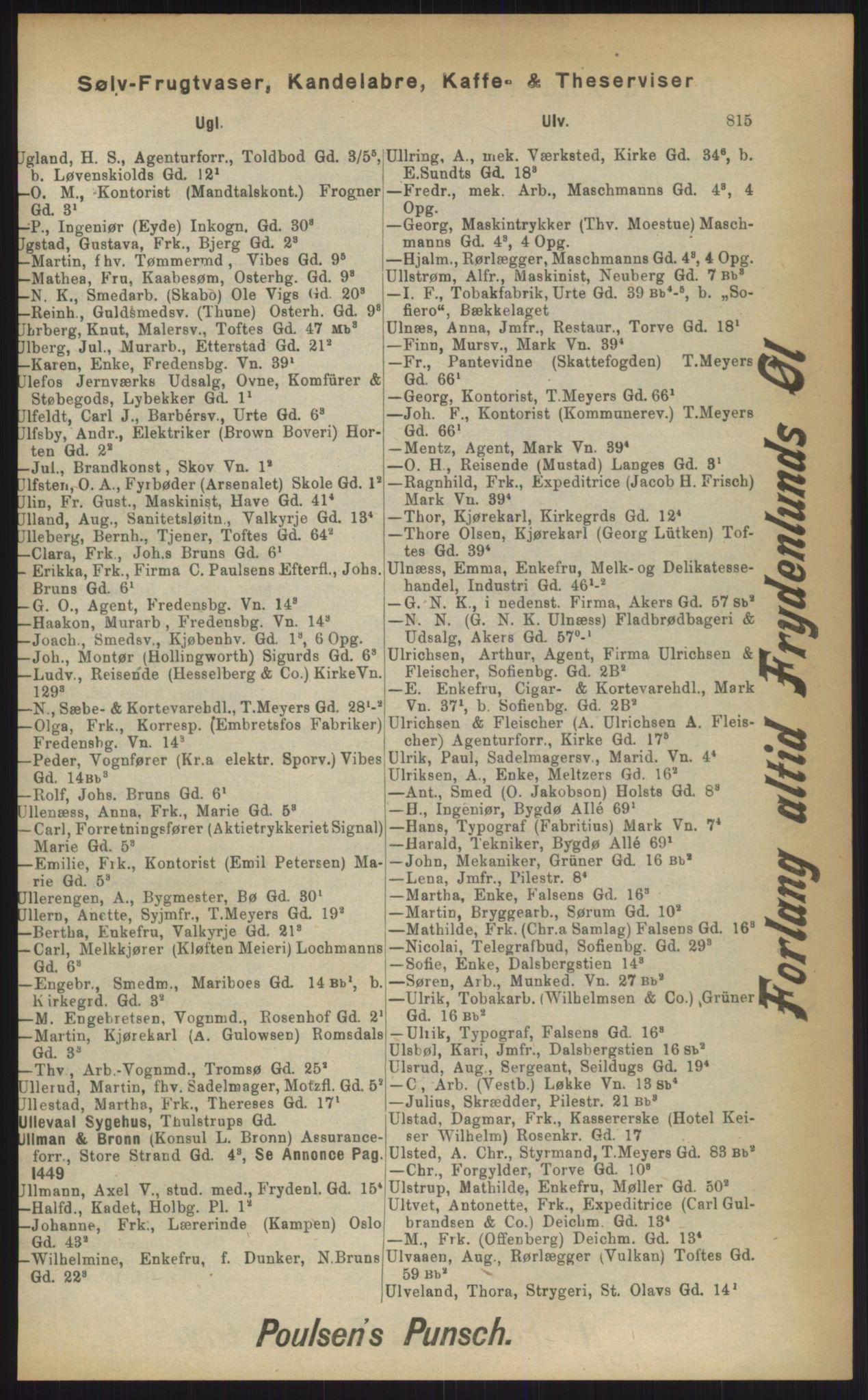 Kristiania/Oslo adressebok, PUBL/-, 1903, p. 815