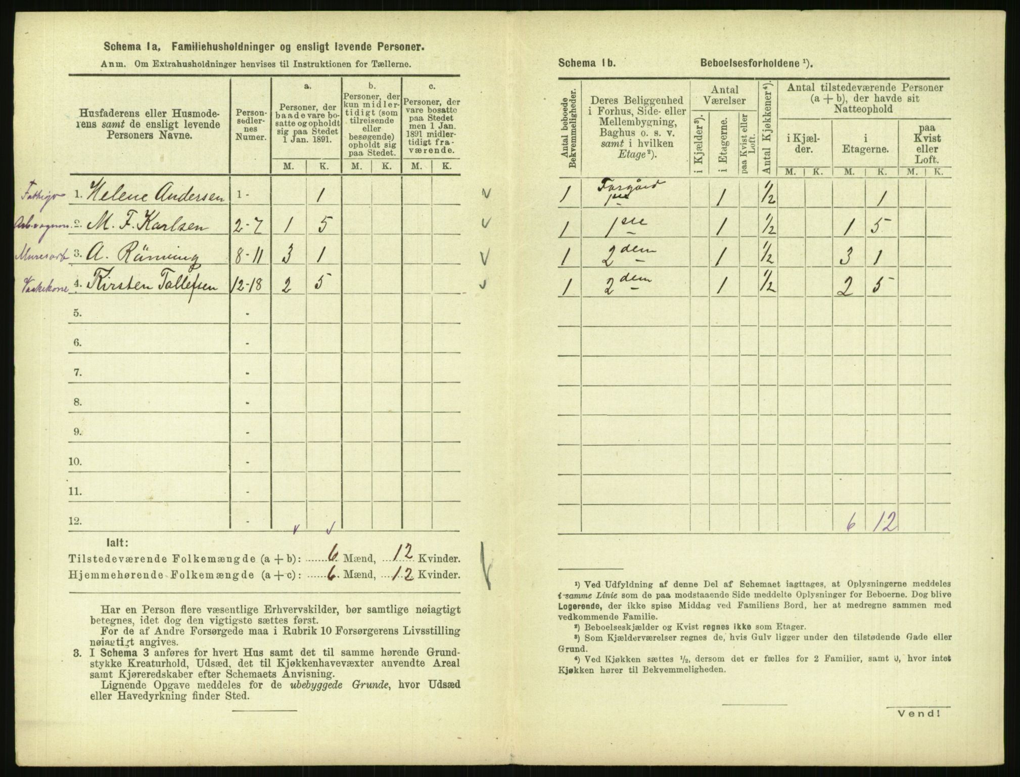 RA, 1891 census for 0301 Kristiania, 1891, p. 148441