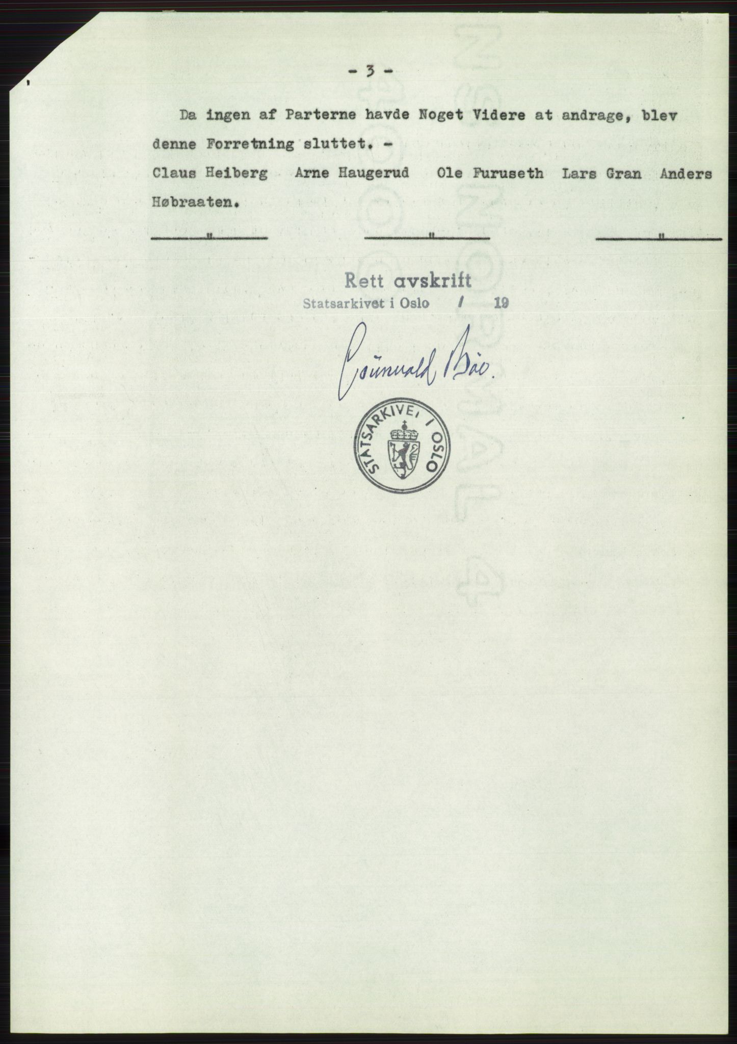 Statsarkivet i Oslo, SAO/A-10621/Z/Zd/L0010: Avskrifter, j.nr 753-1498/1959, 1959, p. 71