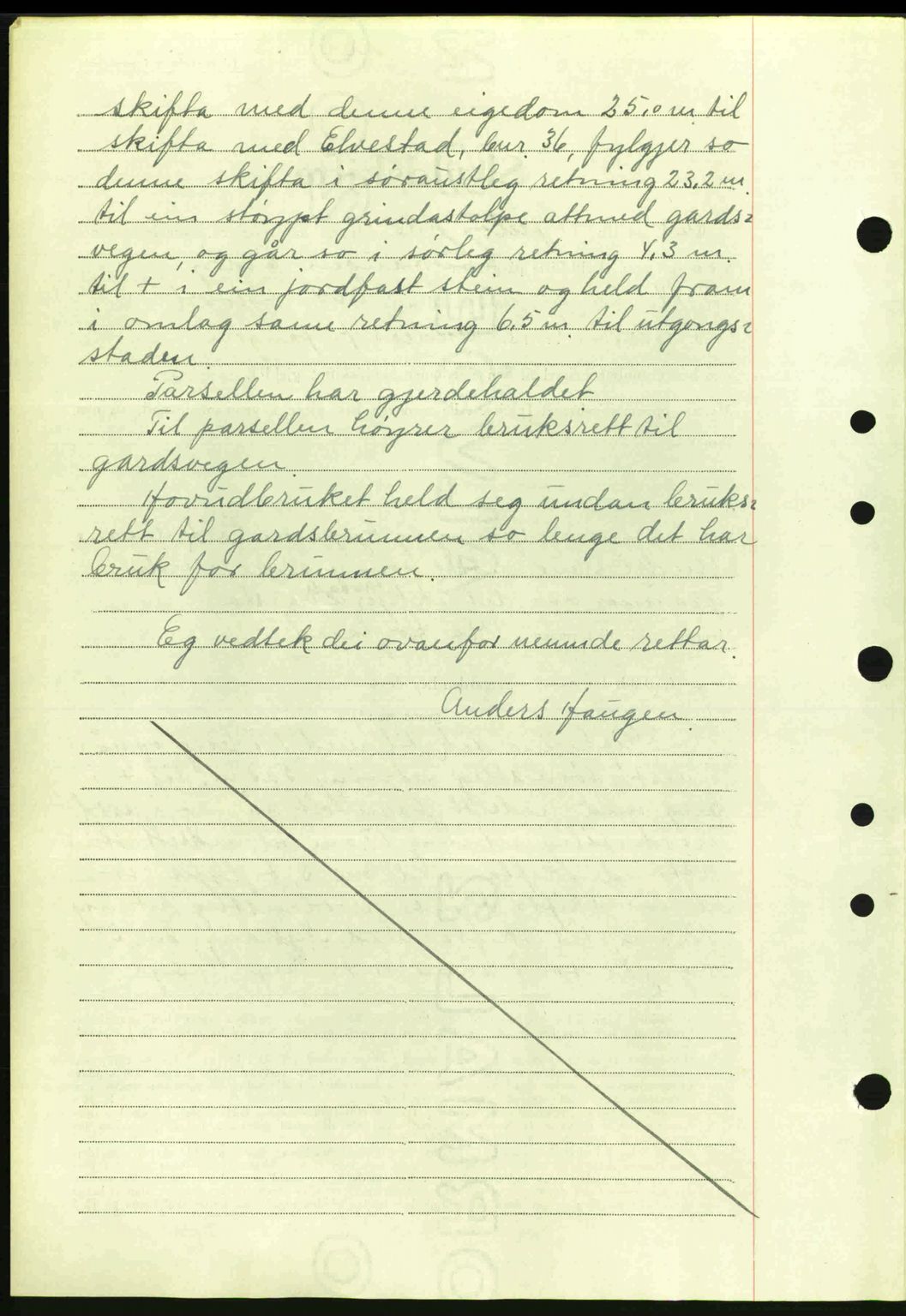 Sunnhordland sorenskrivar, AV/SAB-A-2401: Mortgage book no. A77, 1945-1945, Diary no: : 856/1945