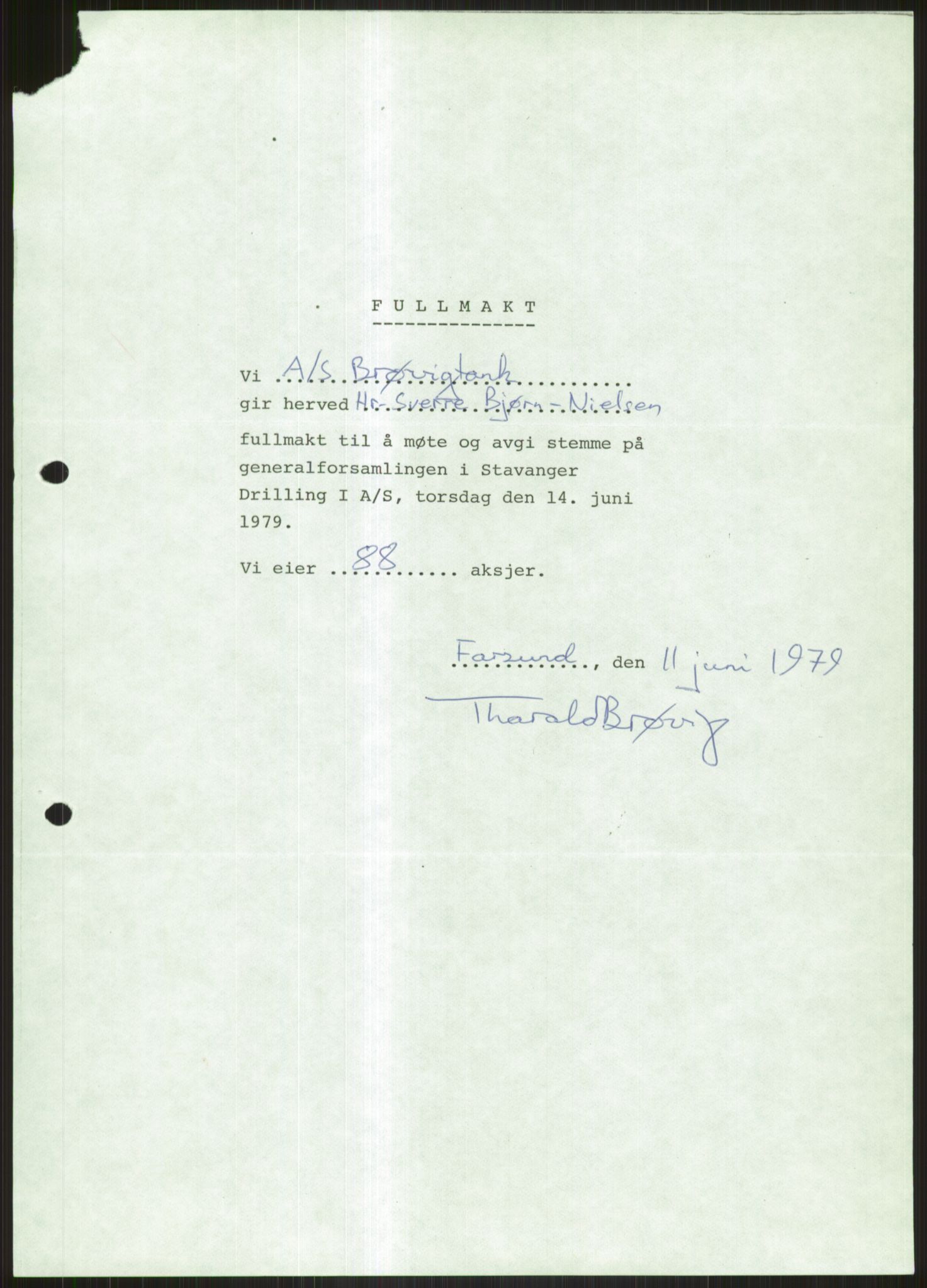 Pa 1503 - Stavanger Drilling AS, SAST/A-101906/D/L0005: Korrespondanse og saksdokumenter, 1974-1985, p. 794