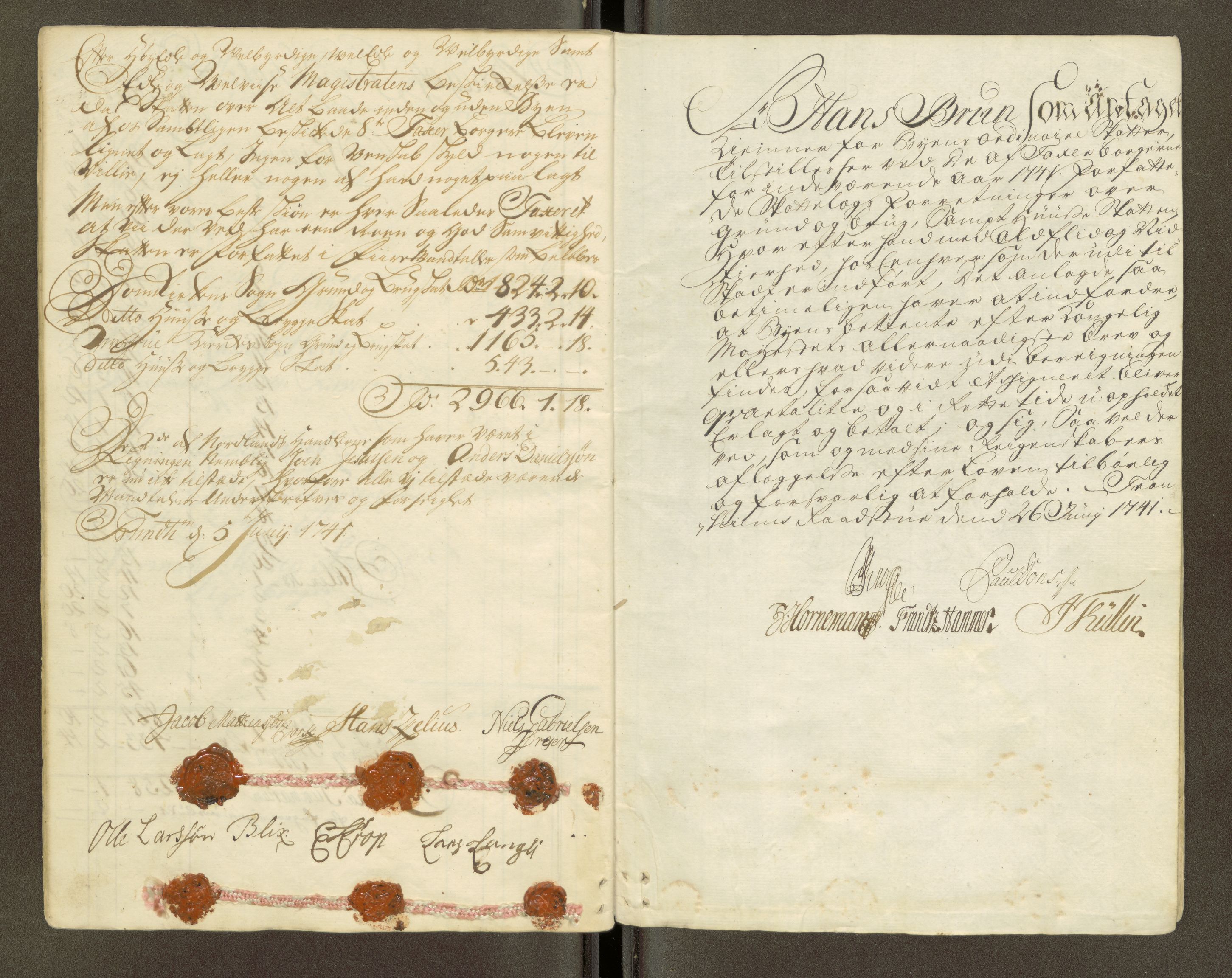Trondheim magistrat, SAT/A-4372/D/Da/L0007: Skattemanntall, 1740-1745, p. 137
