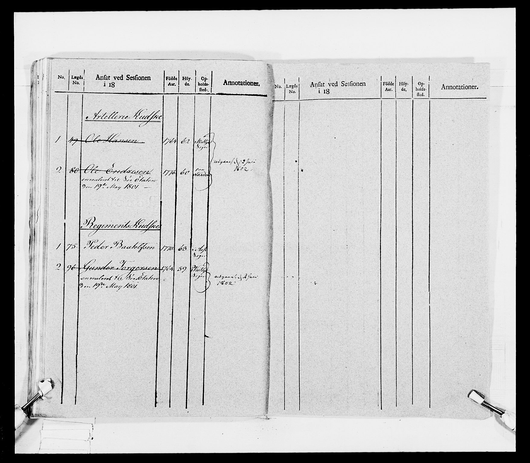 Generalitets- og kommissariatskollegiet, Det kongelige norske kommissariatskollegium, AV/RA-EA-5420/E/Eh/L0031b: Nordafjelske gevorbne infanteriregiment, 1802, p. 226