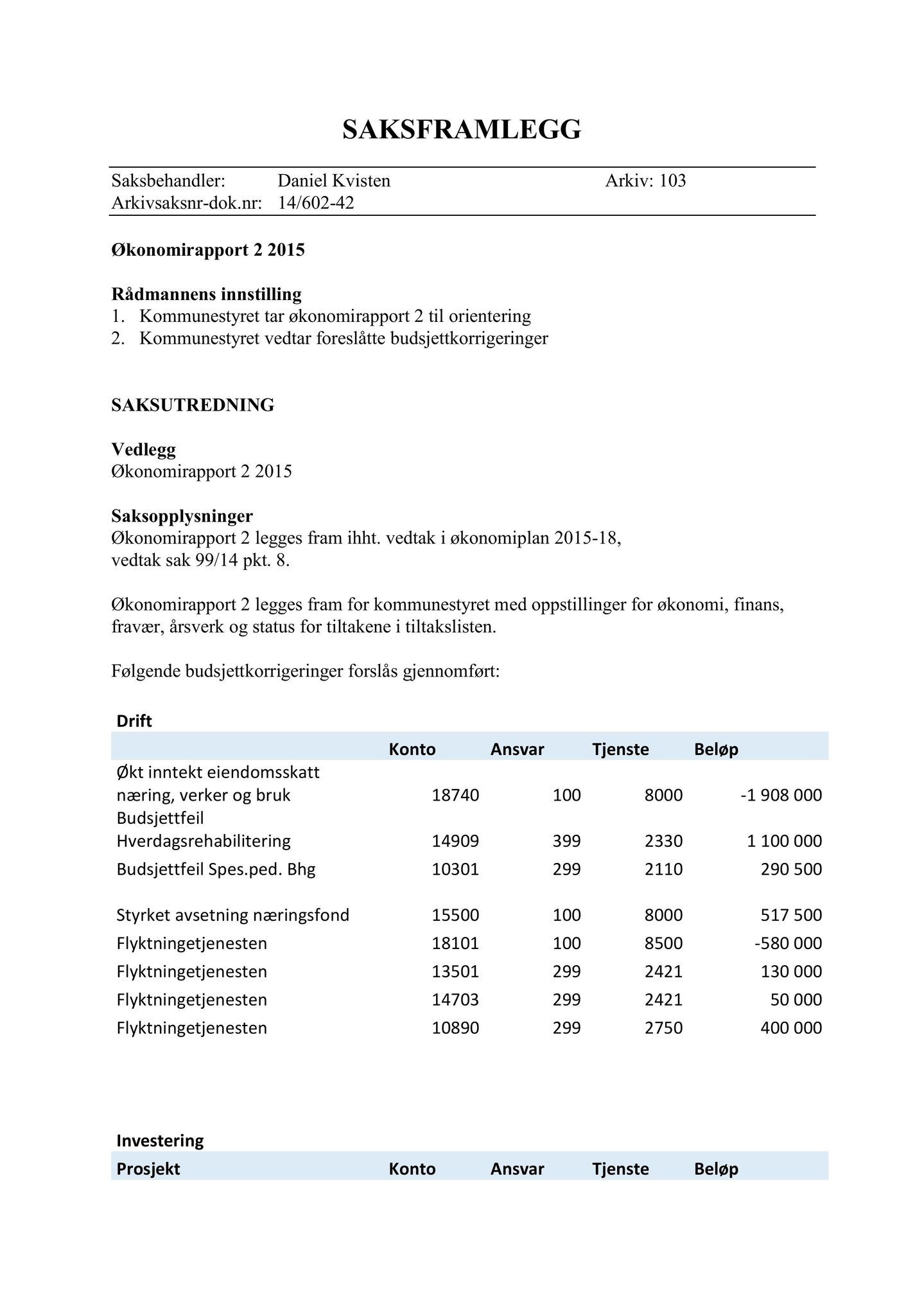 Klæbu Kommune, TRKO/KK/01-KS/L008: Kommunestyret - Møtedokumenter, 2015, p. 990