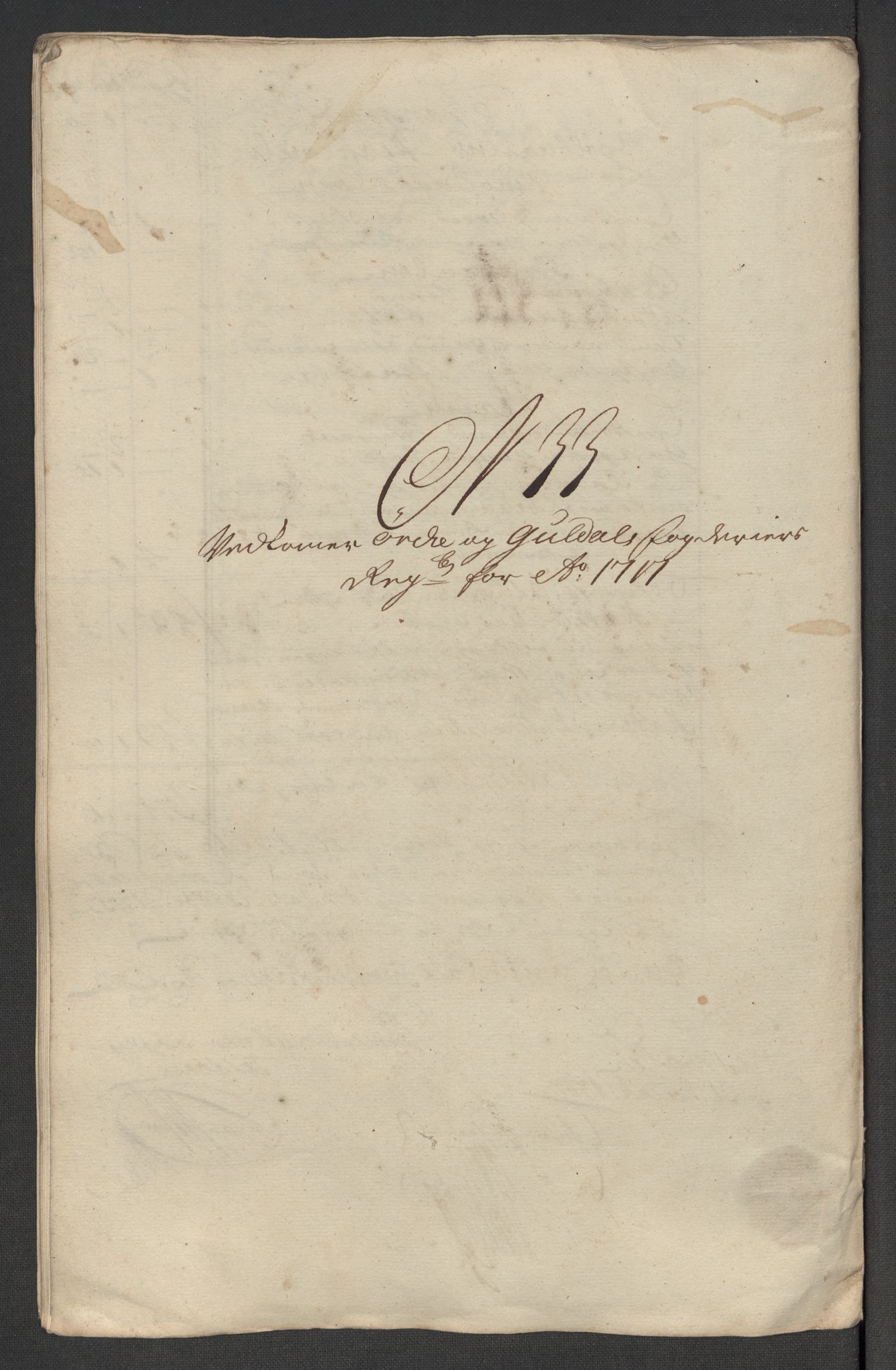 Rentekammeret inntil 1814, Reviderte regnskaper, Fogderegnskap, AV/RA-EA-4092/R60/L3969: Fogderegnskap Orkdal og Gauldal, 1717, p. 329