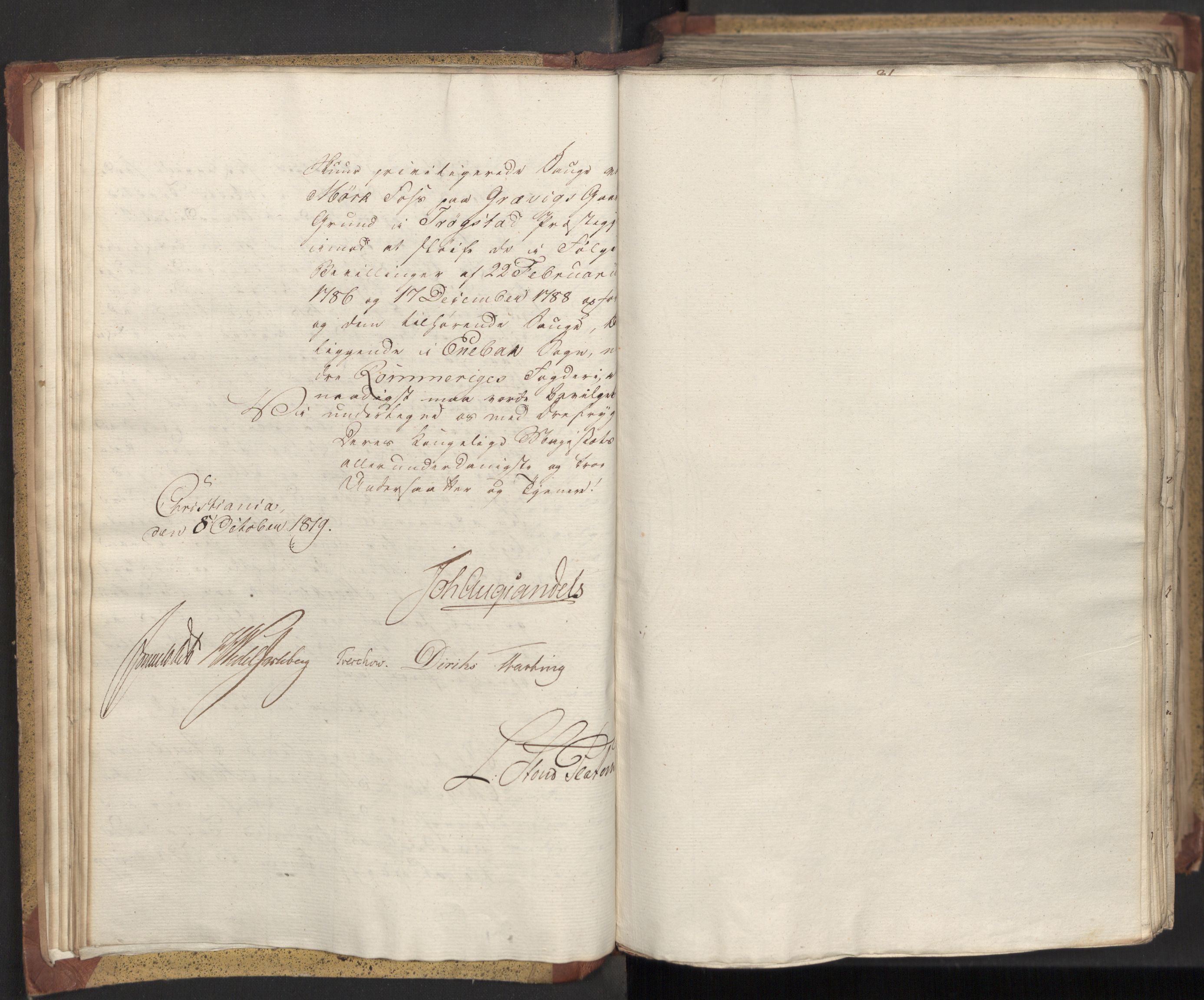 Statsrådsavdelingen i Stockholm, AV/RA-S-1003/D/Da/L0020: Regjeringsinnstillinger nr. 4053-4232, 1819, p. 40