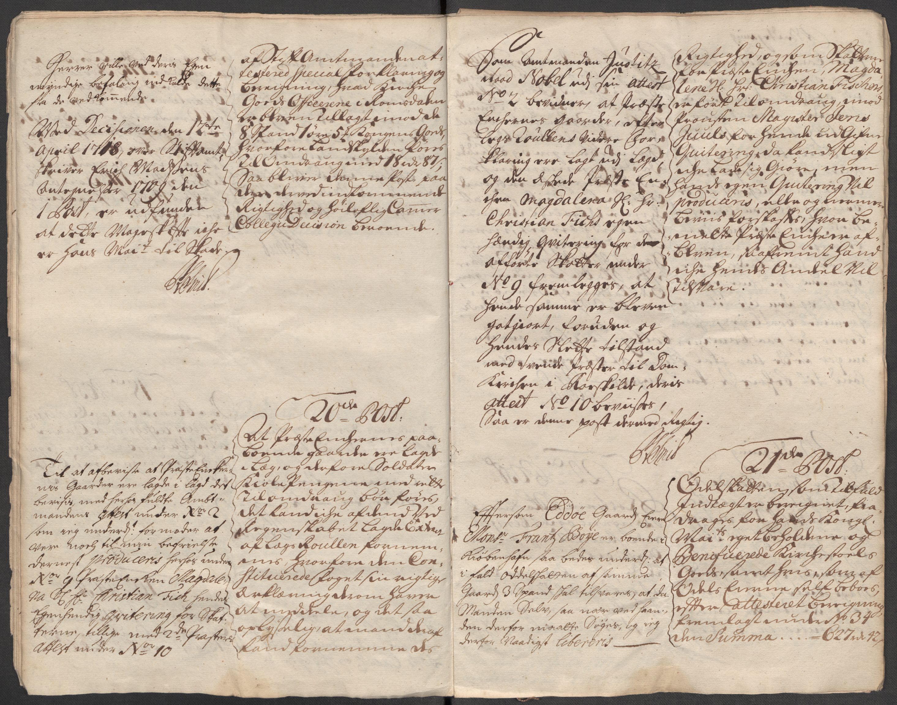 Rentekammeret inntil 1814, Reviderte regnskaper, Fogderegnskap, AV/RA-EA-4092/R56/L3748: Fogderegnskap Nordmøre, 1714-1715, p. 255