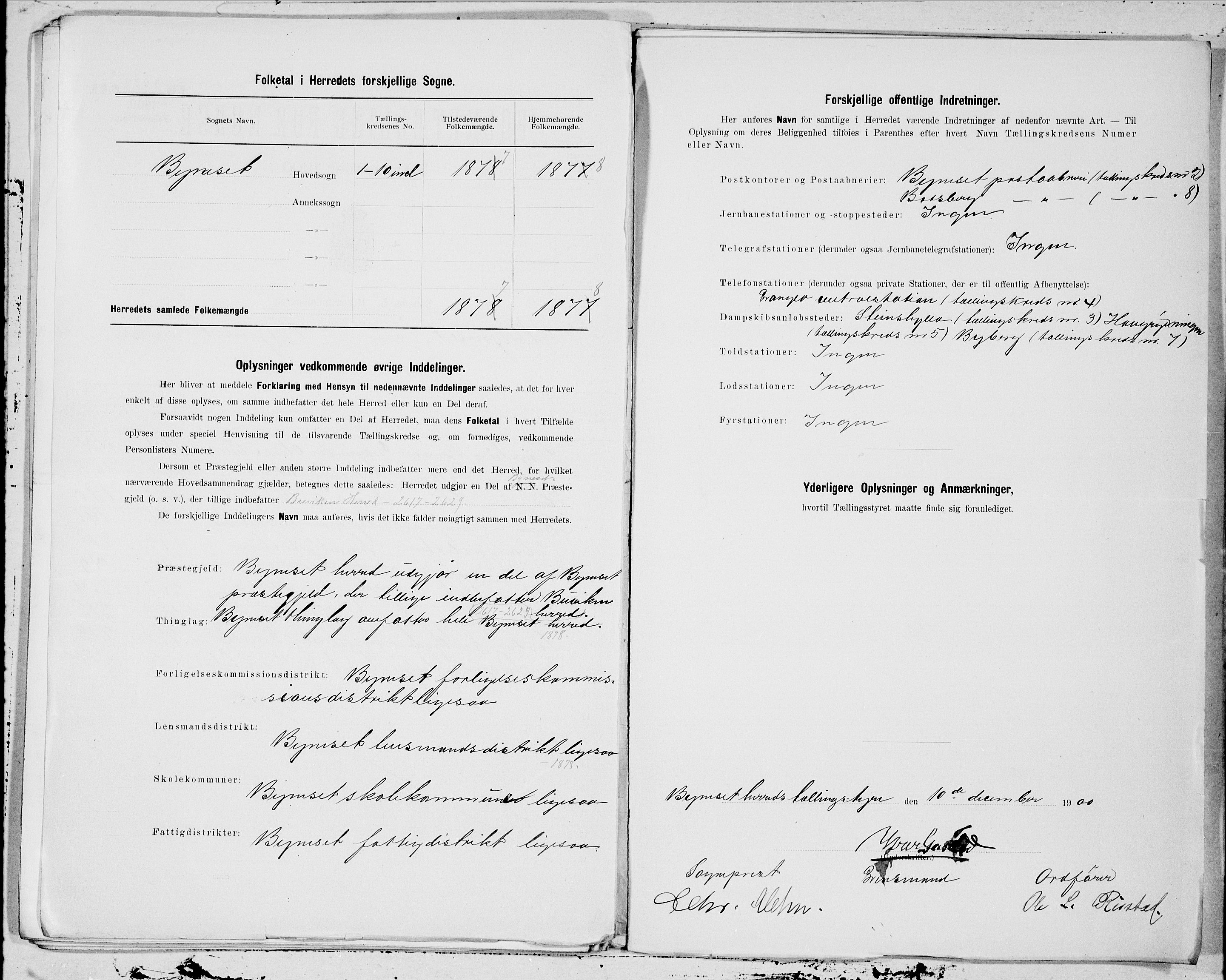 SAT, 1900 census for Byneset, 1900, p. 23