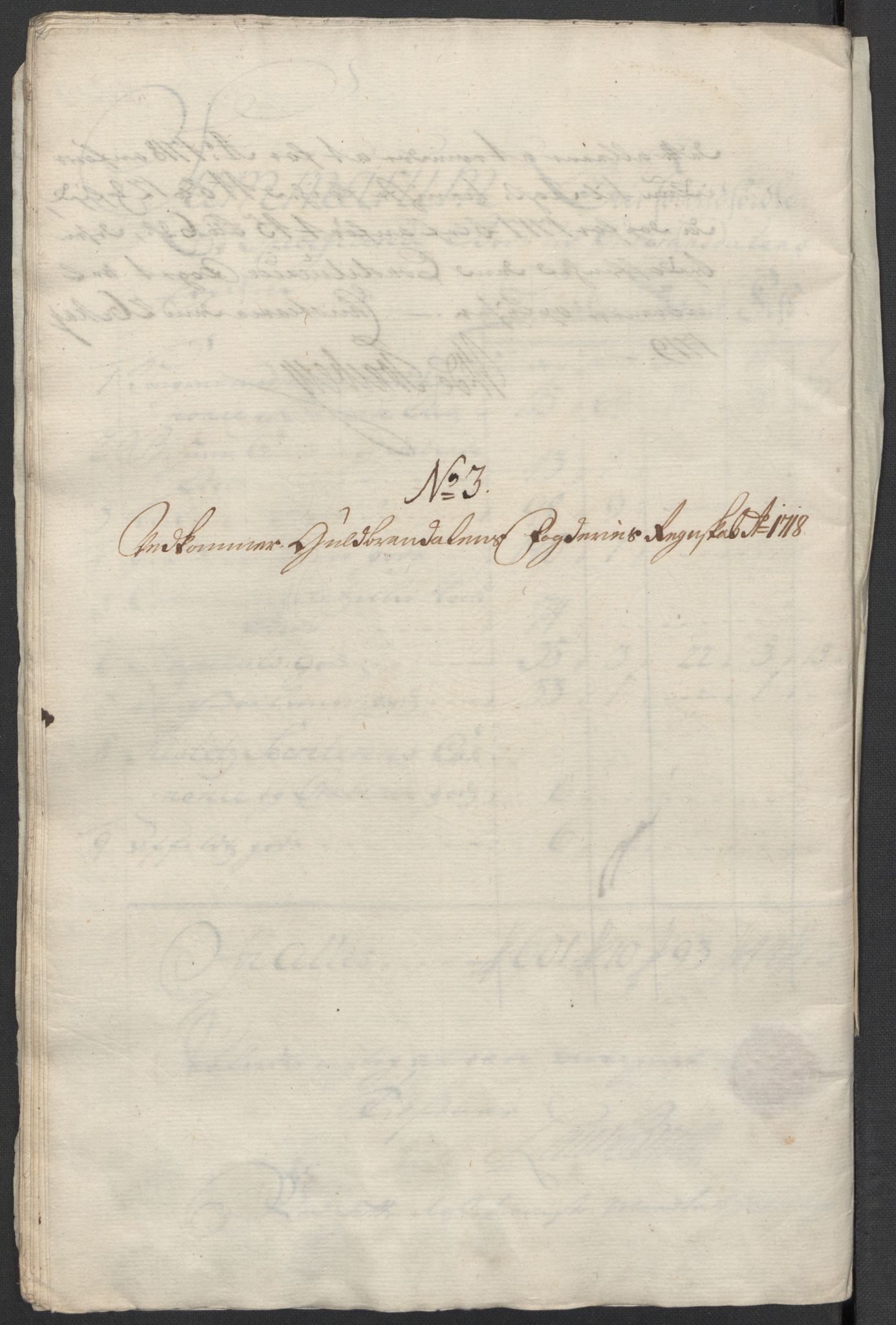 Rentekammeret inntil 1814, Reviderte regnskaper, Fogderegnskap, AV/RA-EA-4092/R17/L1188: Fogderegnskap Gudbrandsdal, 1718, p. 34