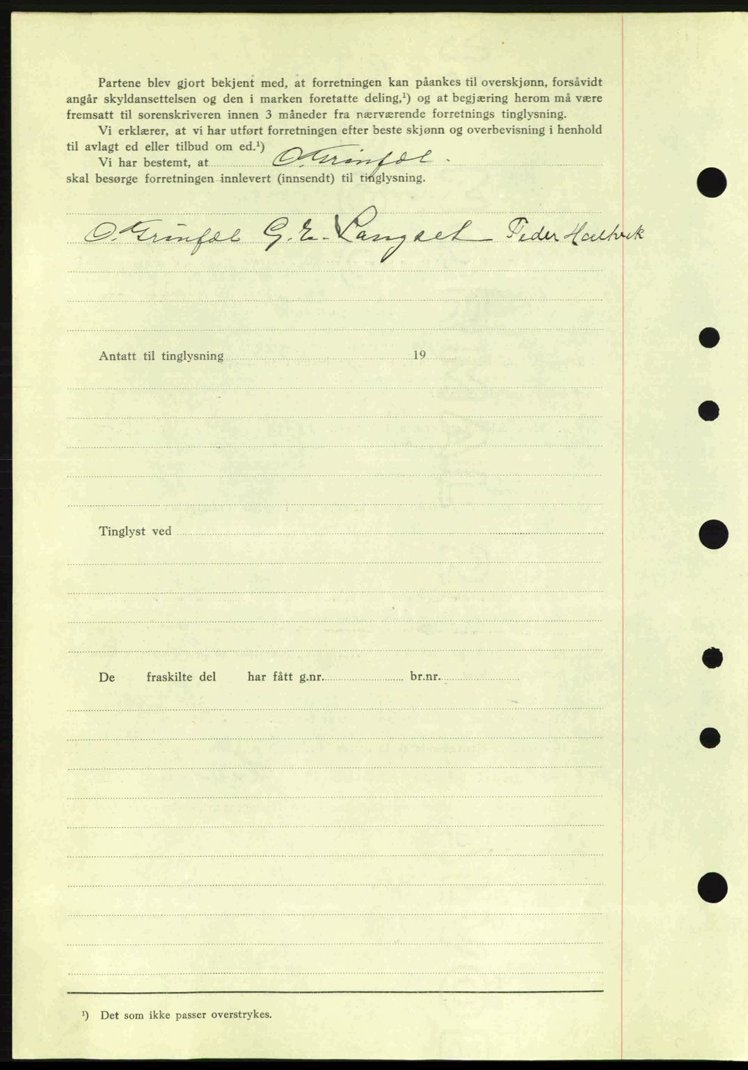 Romsdal sorenskriveri, AV/SAT-A-4149/1/2/2C: Mortgage book no. A1, 1936-1936, Diary no: : 1101/1936