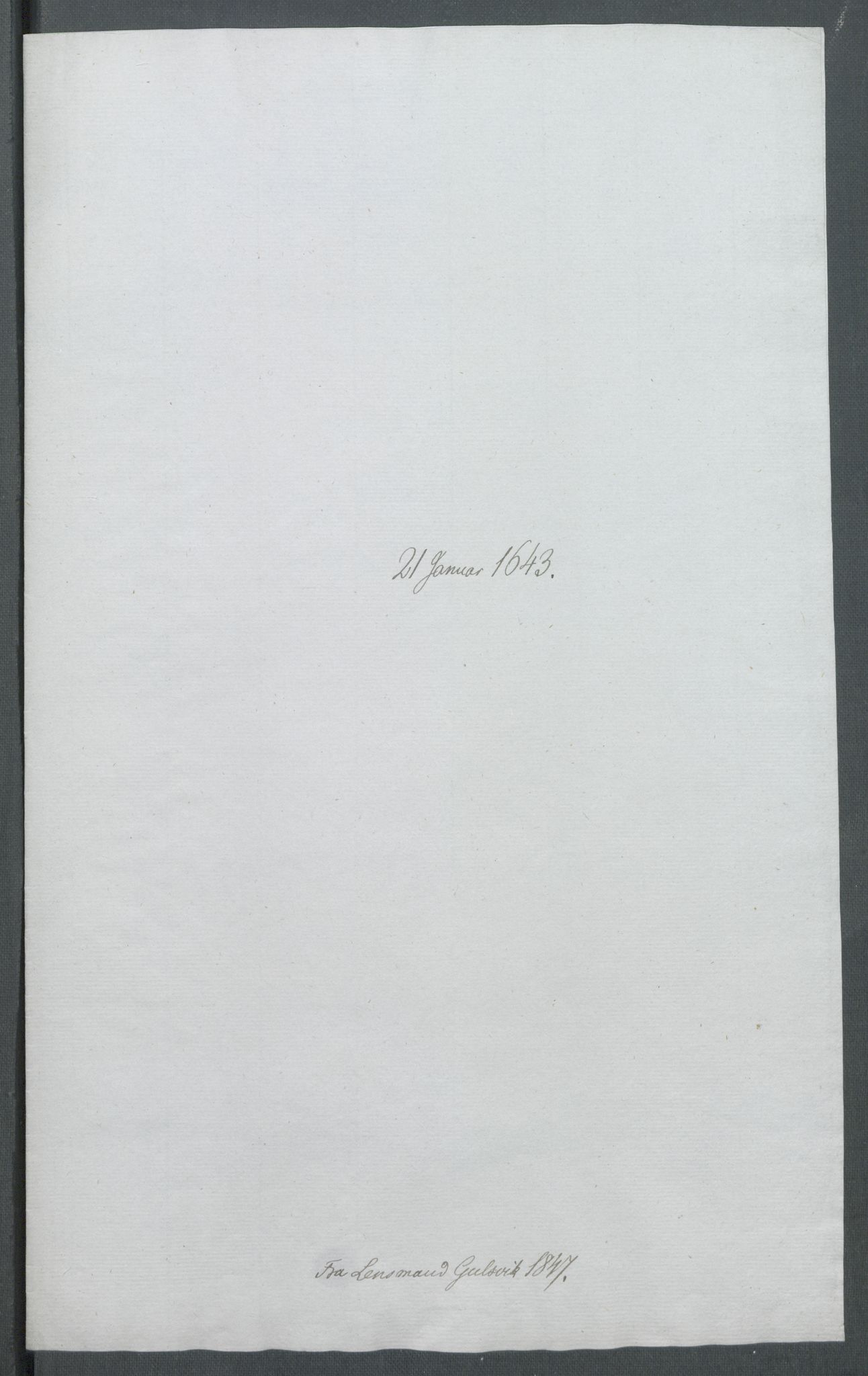 Riksarkivets diplomsamling, AV/RA-EA-5965/F02/L0157: Dokumenter, 1643, p. 8