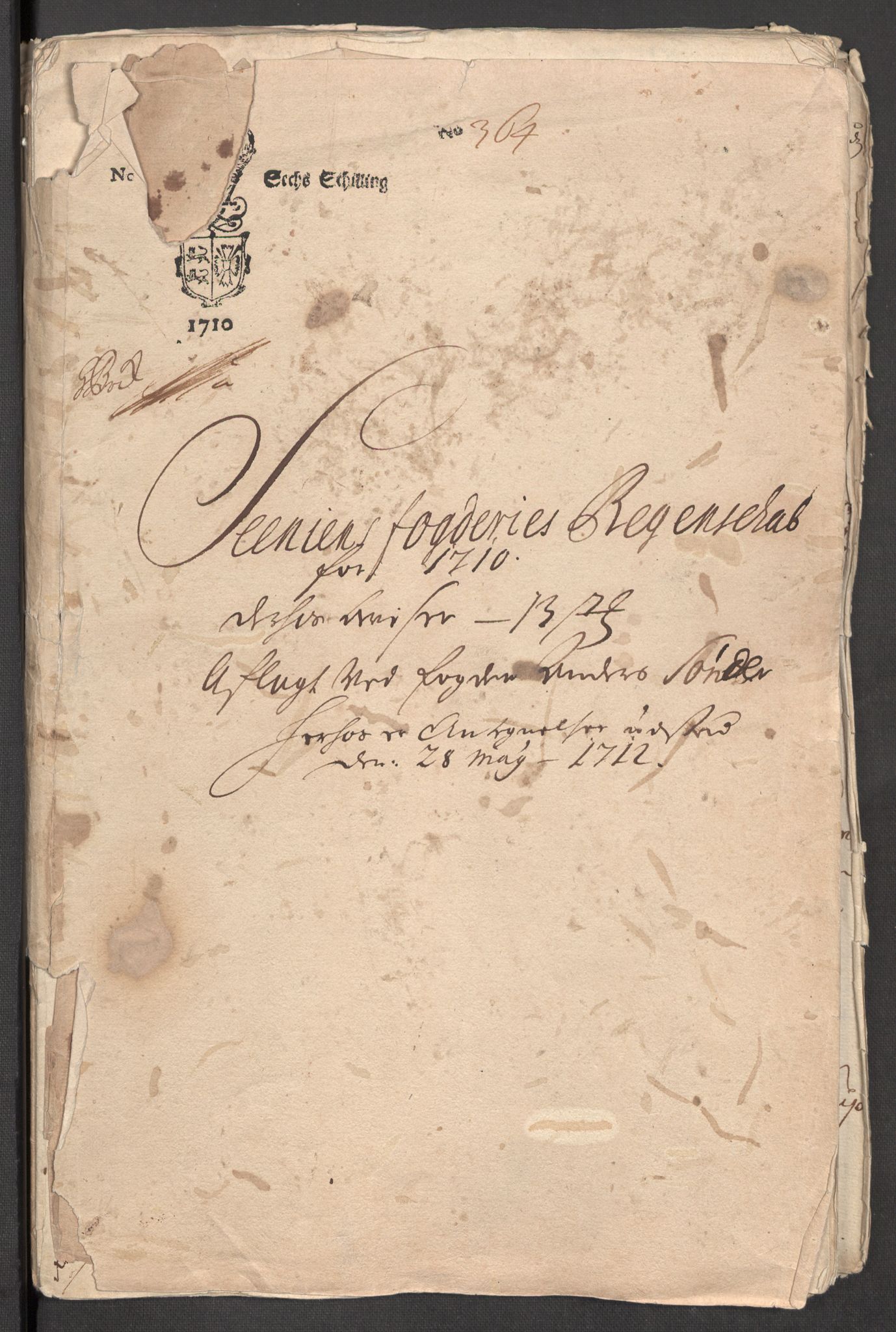 Rentekammeret inntil 1814, Reviderte regnskaper, Fogderegnskap, AV/RA-EA-4092/R68/L4757: Fogderegnskap Senja og Troms, 1708-1710, p. 223