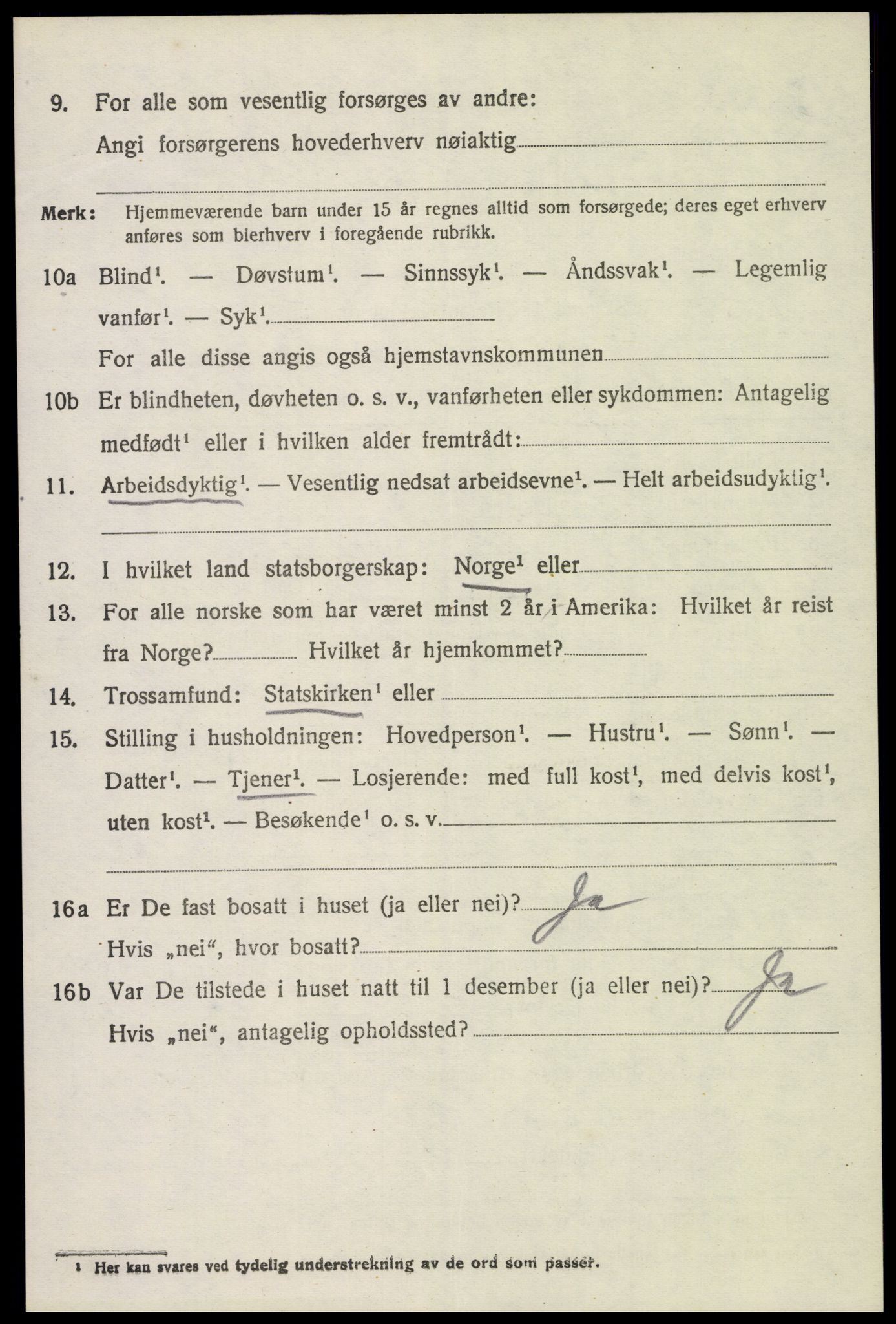 SAH, 1920 census for Ringsaker, 1920, p. 26195