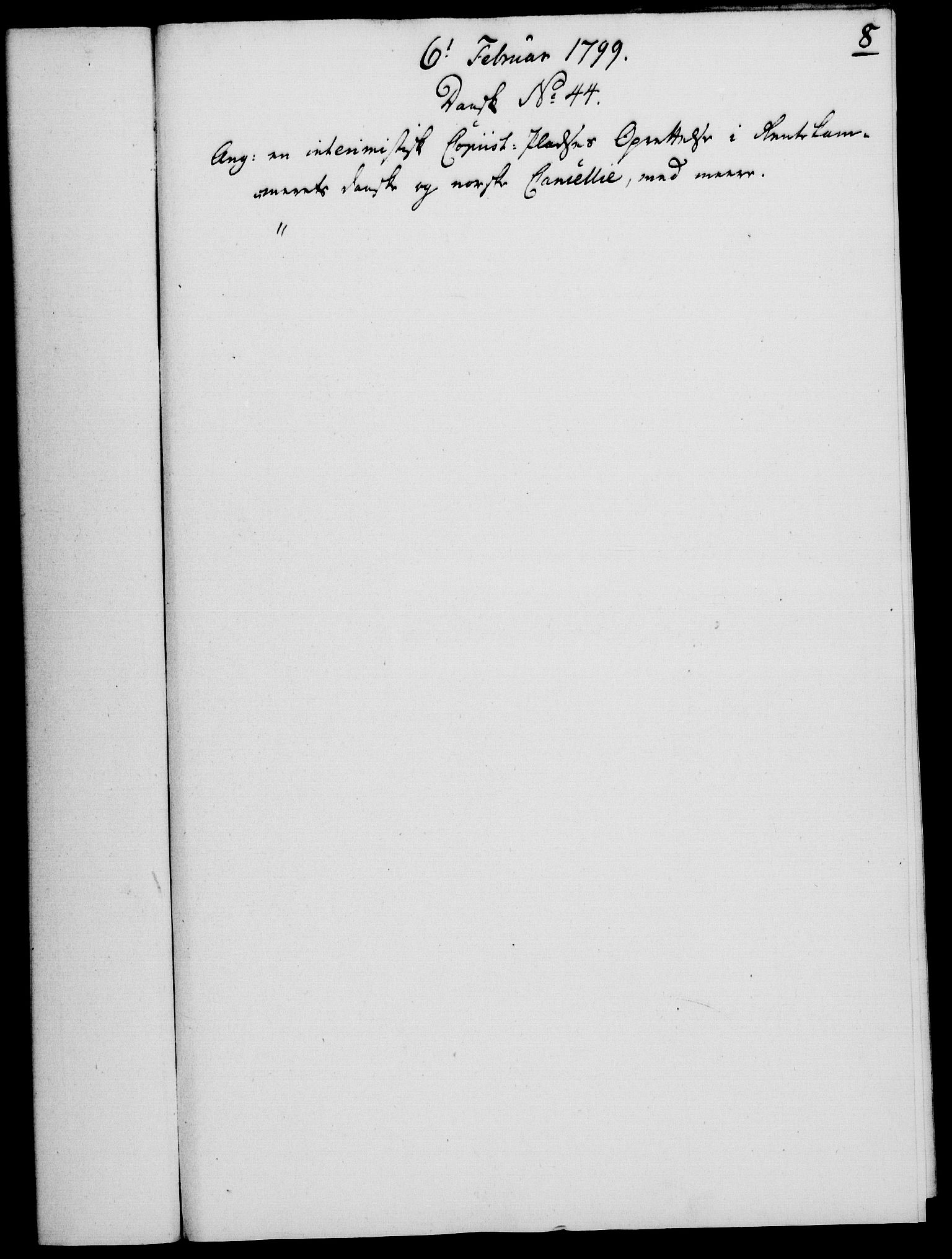 Rentekammeret, Kammerkanselliet, AV/RA-EA-3111/G/Gf/Gfa/L0081: Norsk relasjons- og resolusjonsprotokoll (merket RK 52.81), 1799, p. 72
