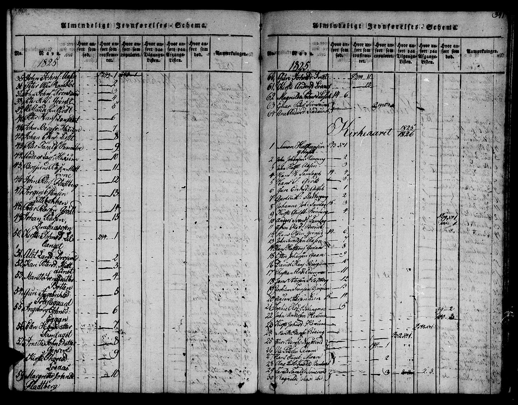 Ministerialprotokoller, klokkerbøker og fødselsregistre - Sør-Trøndelag, SAT/A-1456/685/L0954: Parish register (official) no. 685A03 /1, 1817-1829, p. 341