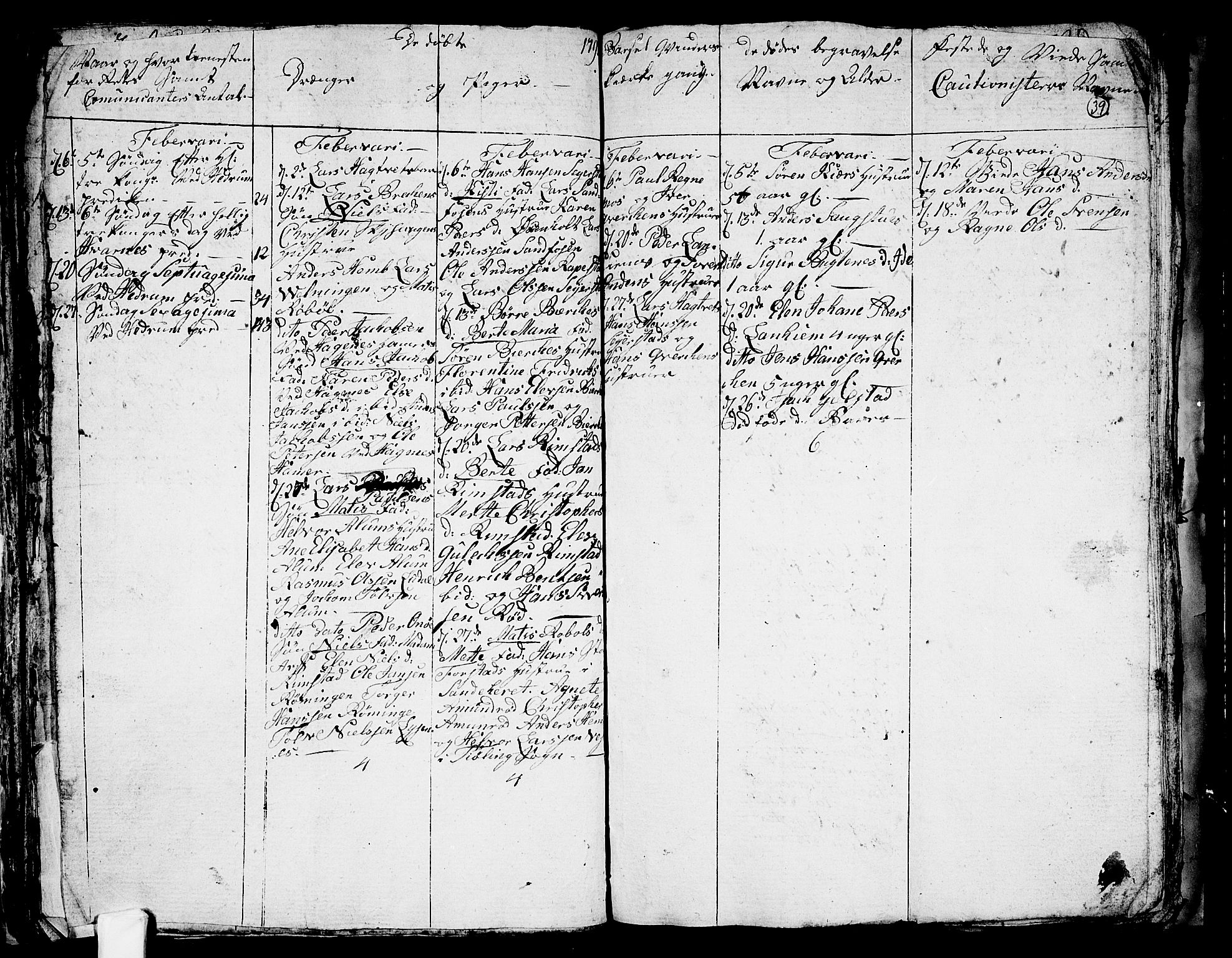 Hedrum kirkebøker, SAKO/A-344/G/Ga/L0001: Parish register (copy) no. I 1, 1787-1802, p. 39