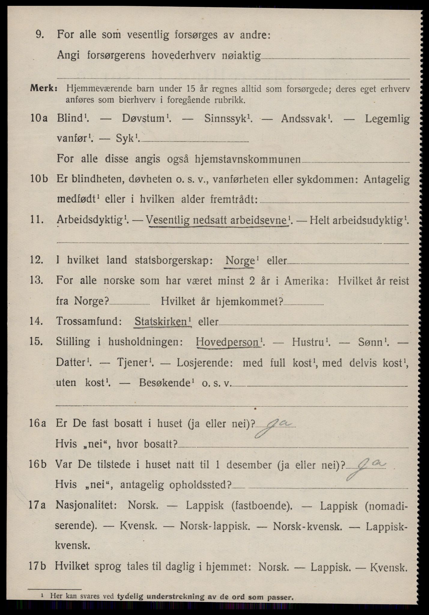 SAT, 1920 census for Sør-Frøya, 1920, p. 2862