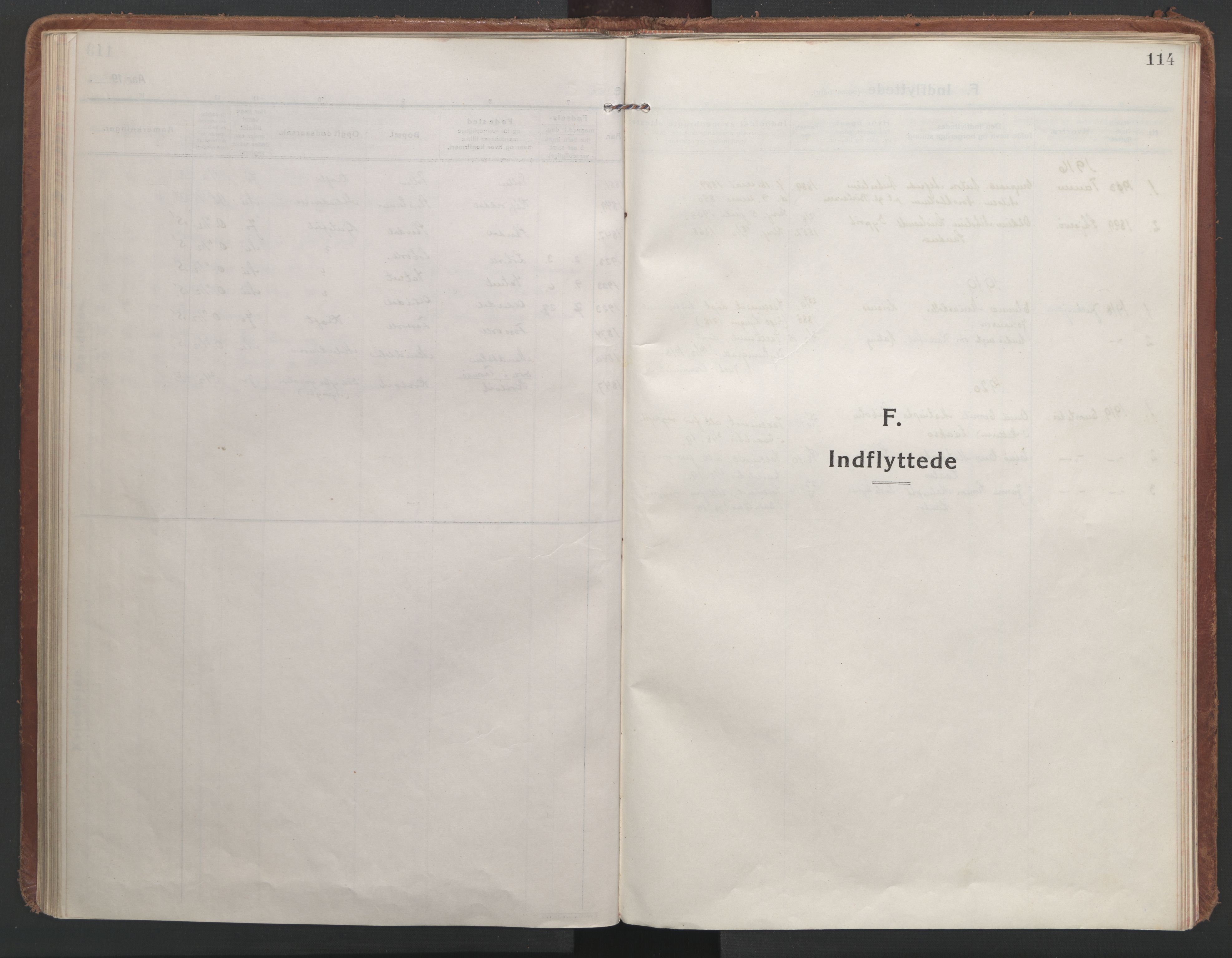 Lyngen sokneprestembete, SATØ/S-1289/H/He/Hea/L0013kirke: Parish register (official) no. 13, 1914-1923, p. 114