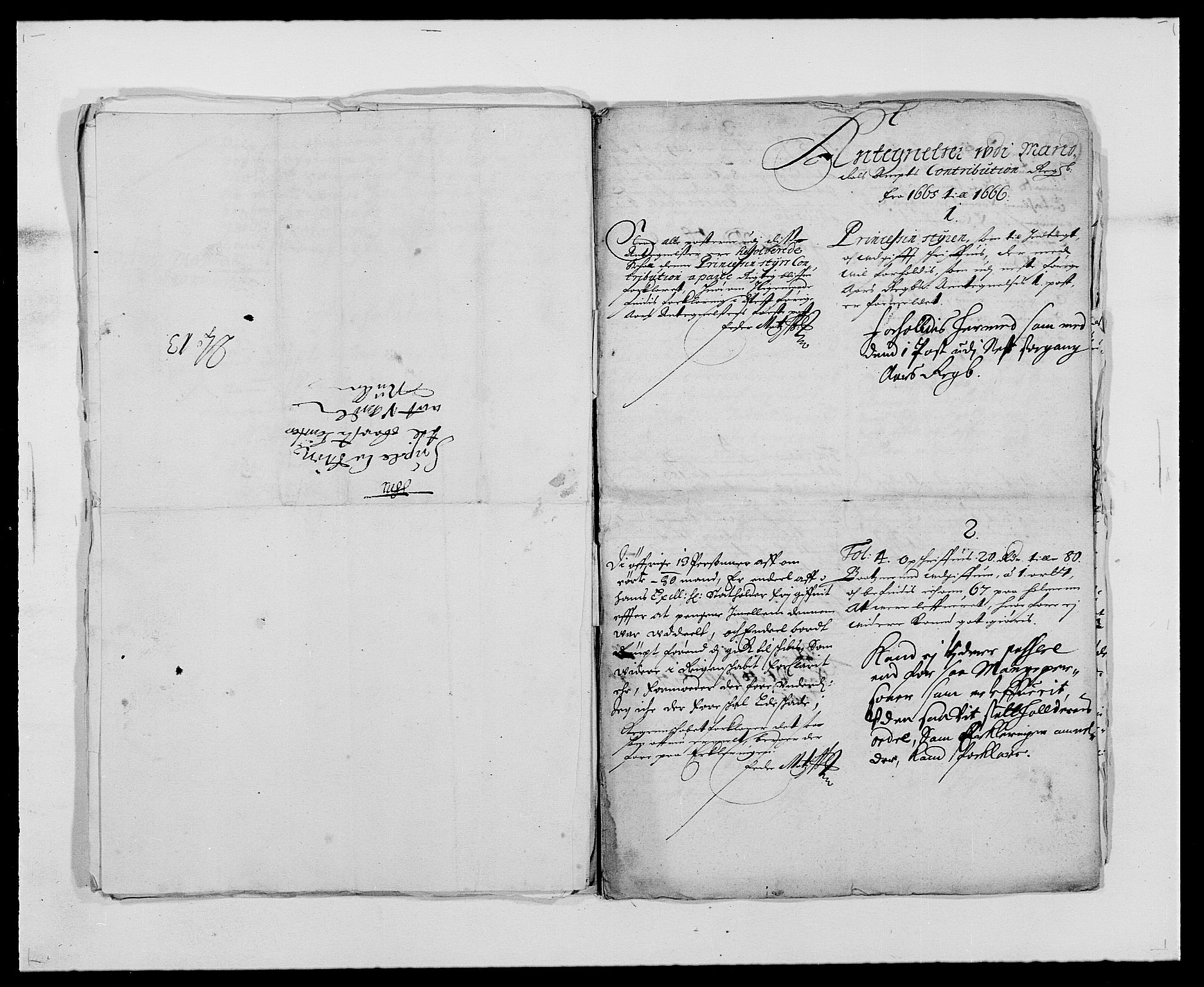Rentekammeret inntil 1814, Reviderte regnskaper, Fogderegnskap, RA/EA-4092/R42/L2537: Mandal fogderi, 1664-1666, p. 190