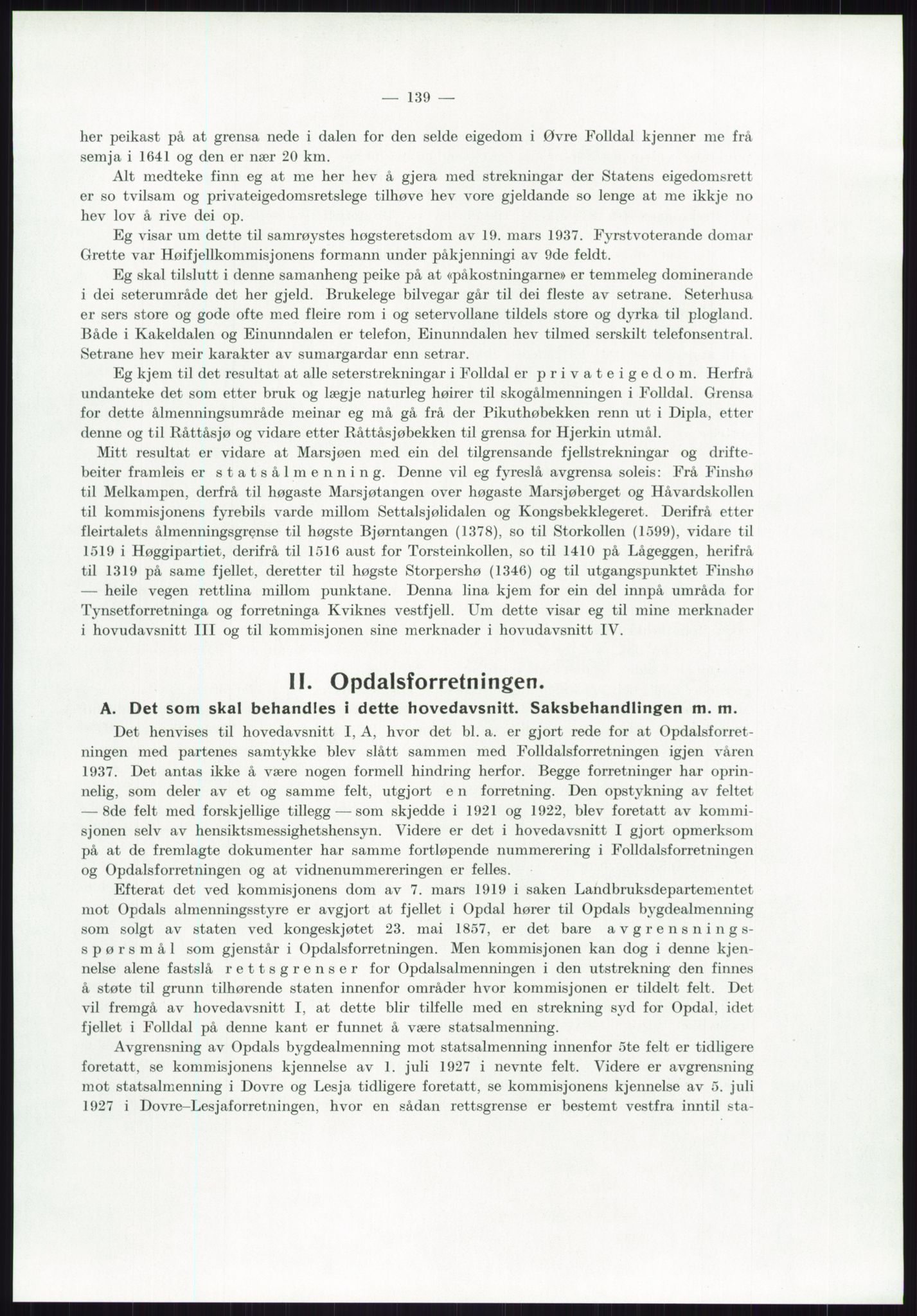 Høyfjellskommisjonen, RA/S-1546/X/Xa/L0001: Nr. 1-33, 1909-1953, p. 3909