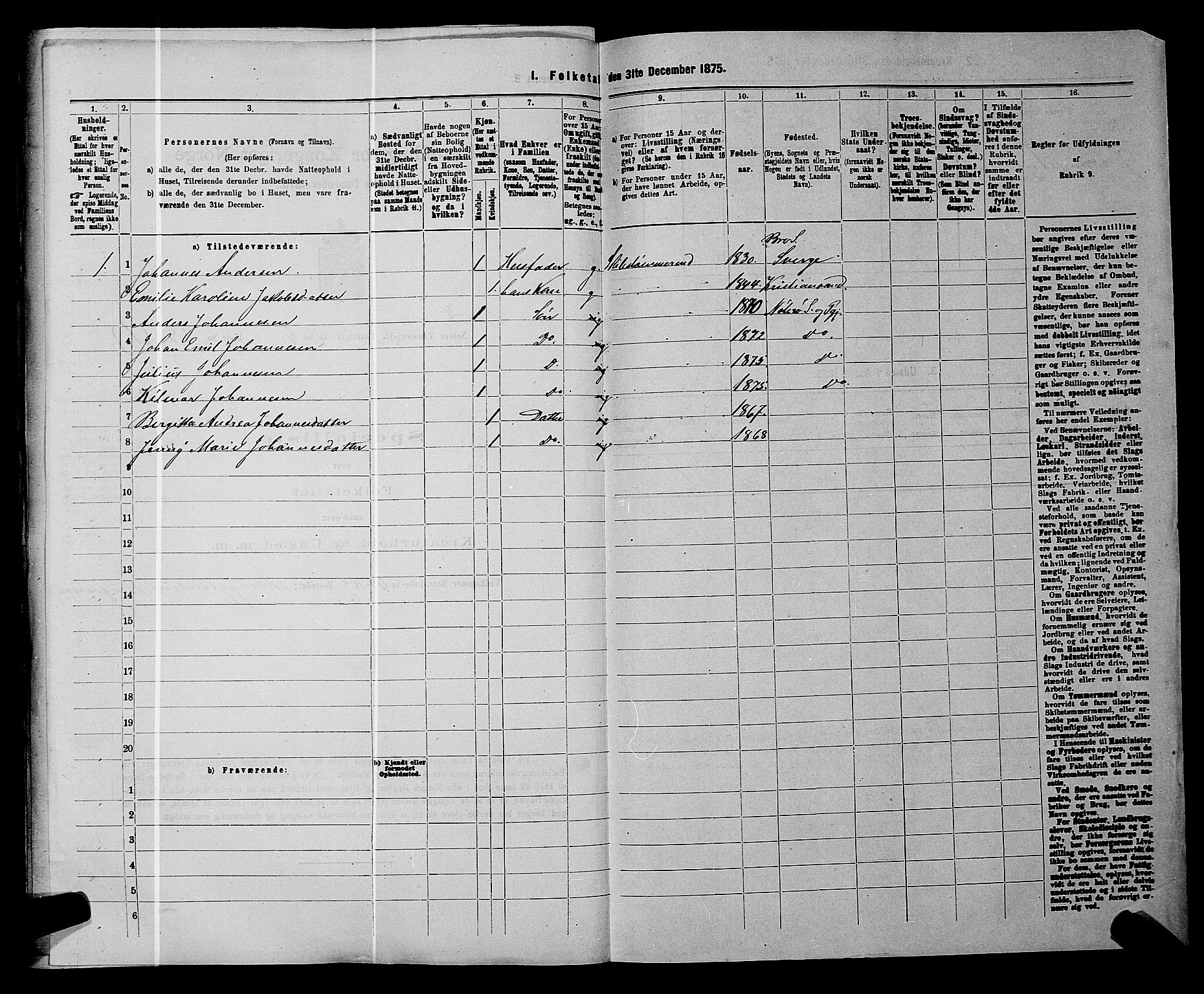 SAKO, 1875 census for 0722P Nøtterøy, 1875, p. 1332