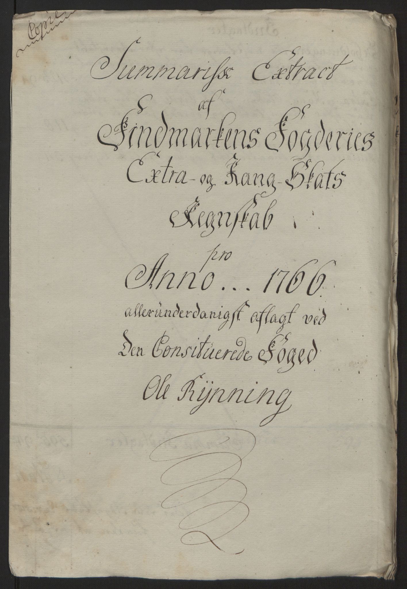 Rentekammeret inntil 1814, Reviderte regnskaper, Fogderegnskap, AV/RA-EA-4092/R69/L4910: Ekstraskatten  Finnmark/Vardøhus, 1762-1772, p. 169