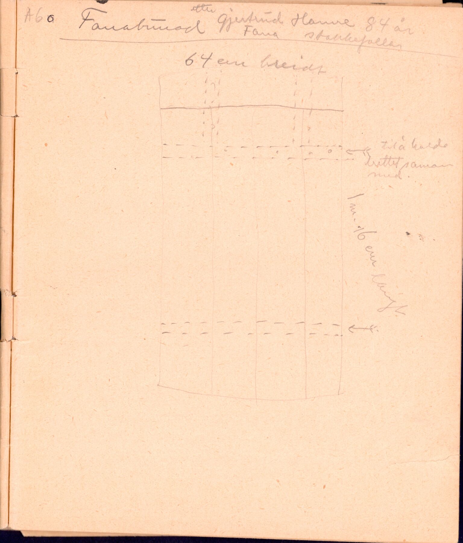 Samling etter Klara Semb, NSFF/KS/A/006: Kladdebok med oppteikning om bunad og dans, 1884-1970, p. 22-28