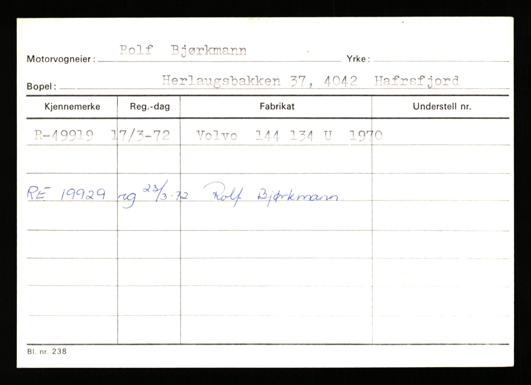 Stavanger trafikkstasjon, AV/SAST-A-101942/0/G/L0007: Registreringsnummer: 49019 - 67460, 1930-1971, p. 133