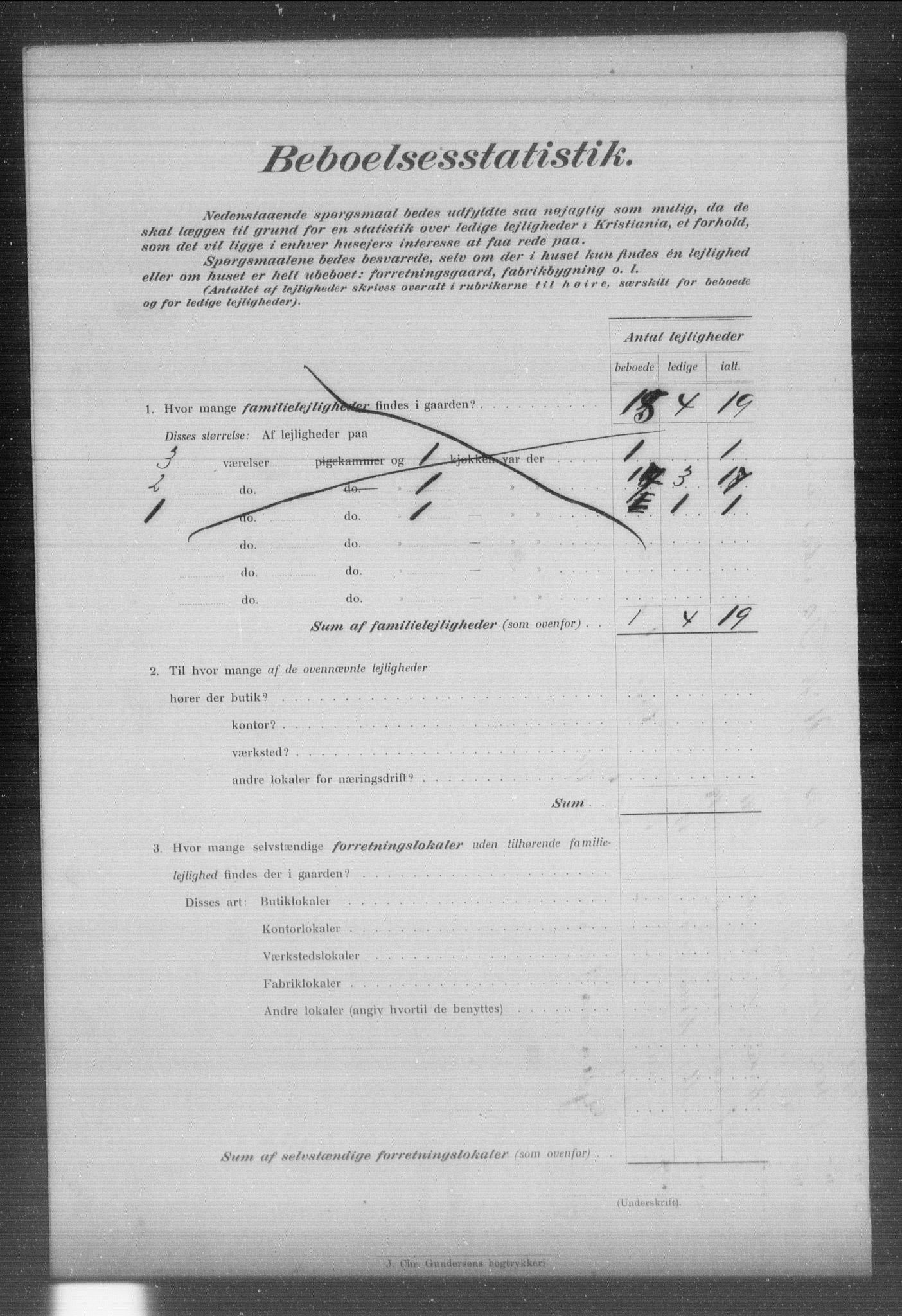 OBA, Municipal Census 1903 for Kristiania, 1903, p. 10168