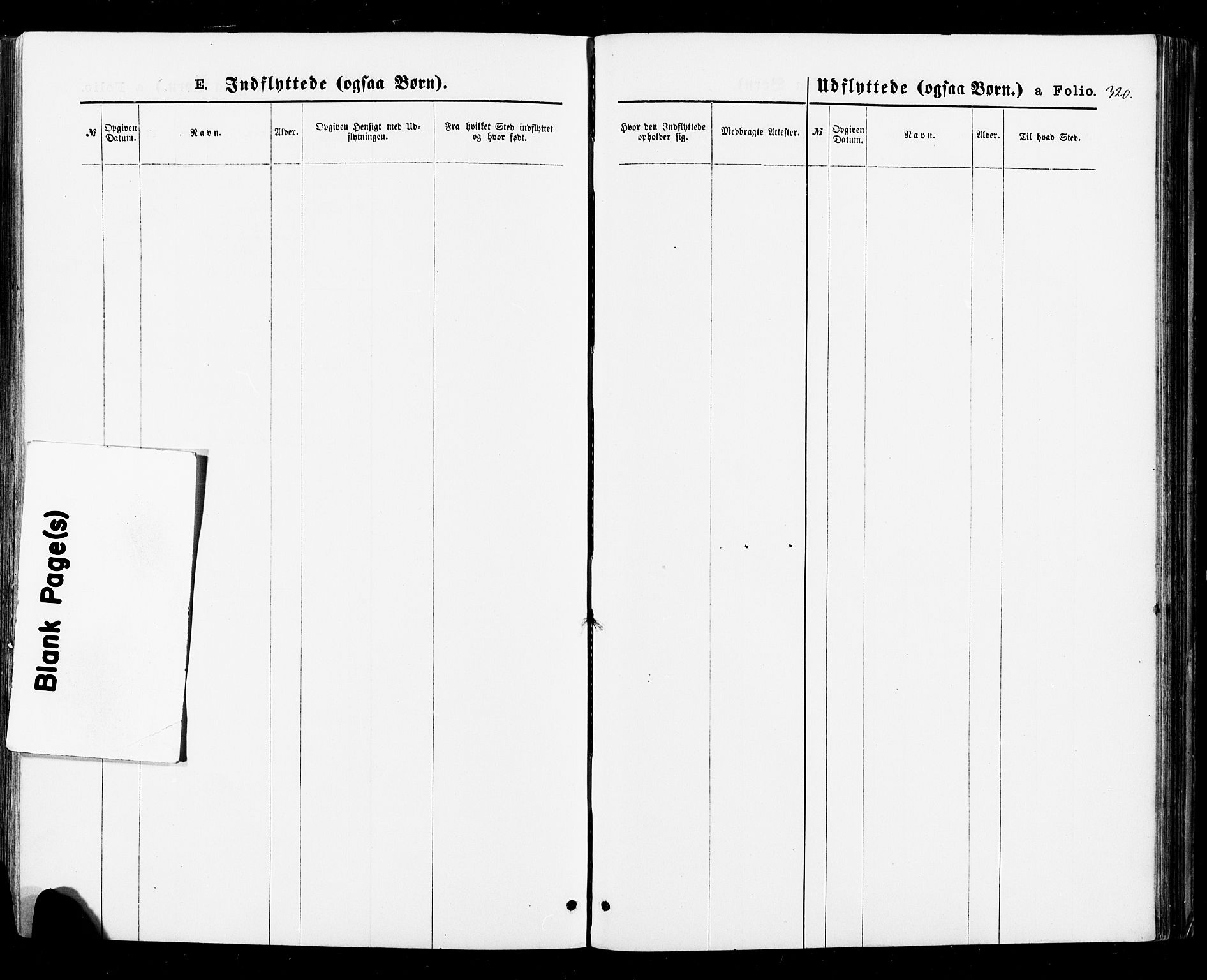 Sirdal sokneprestkontor, AV/SAK-1111-0036/F/Fa/Fab/L0003: Parish register (official) no. A 3, 1874-1886, p. 320