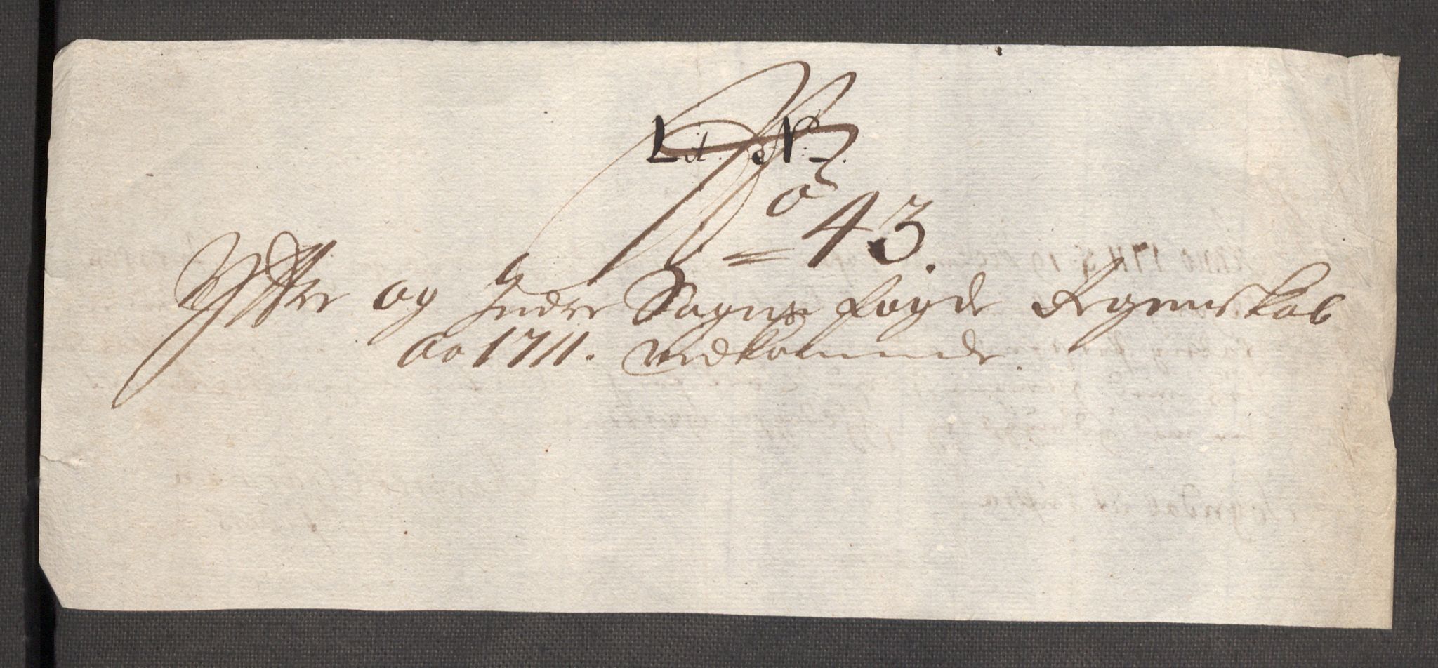 Rentekammeret inntil 1814, Reviderte regnskaper, Fogderegnskap, AV/RA-EA-4092/R52/L3317: Fogderegnskap Sogn, 1711, p. 246