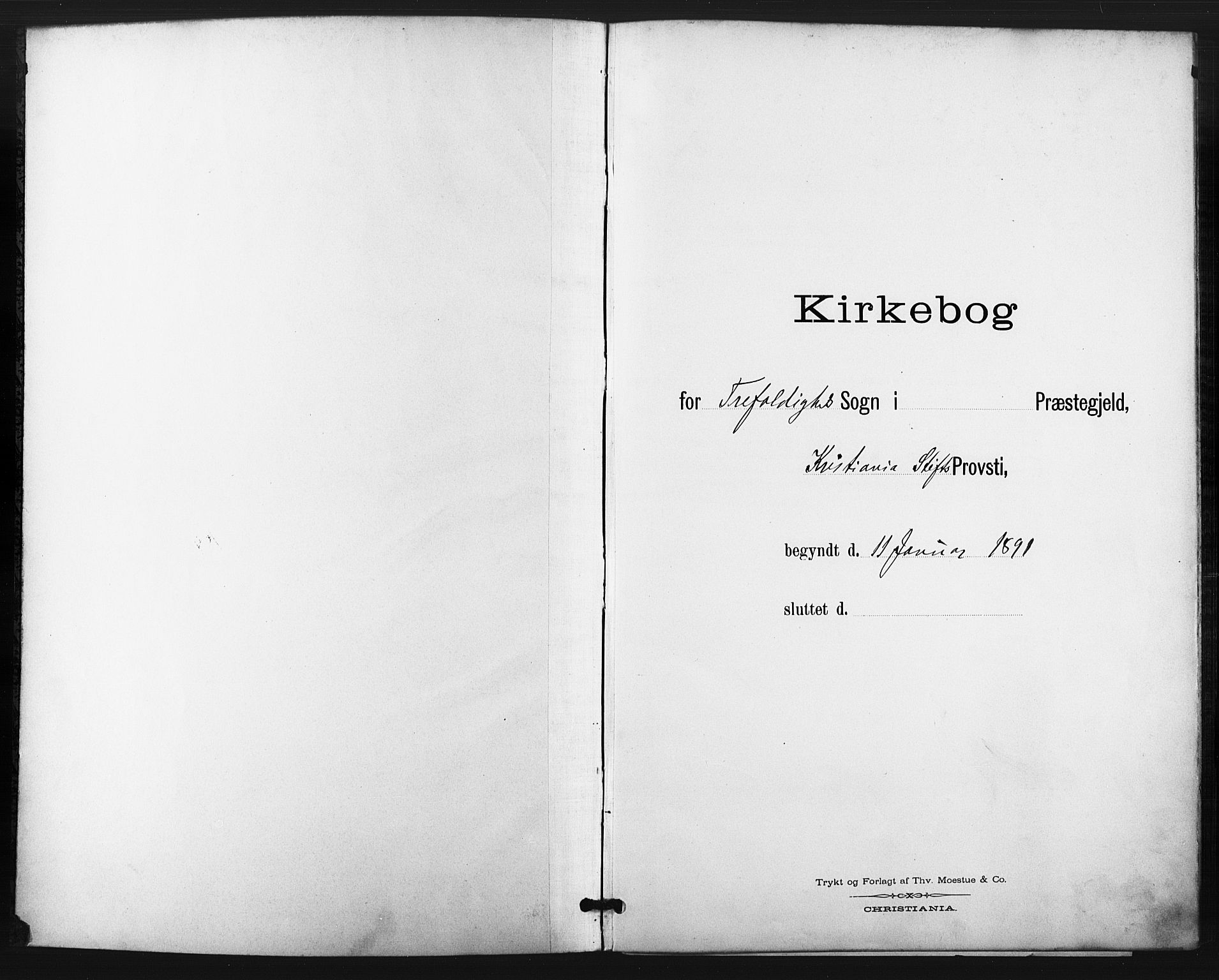 Trefoldighet prestekontor Kirkebøker, SAO/A-10882/F/Ff/L0002: Parish register (official) no. VI 2, 1891-1918