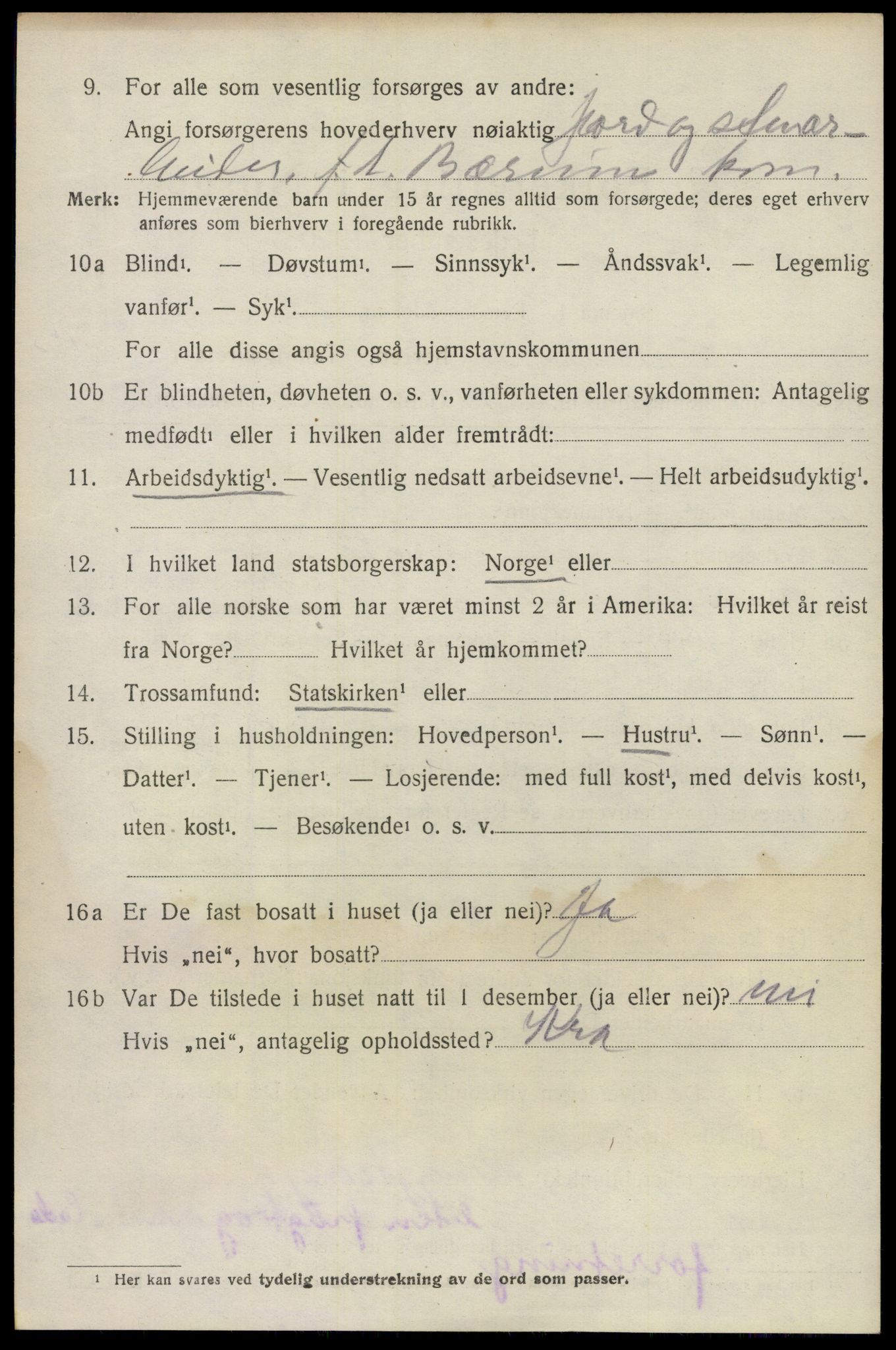 SAO, 1920 census for Bærum, 1920, p. 36381