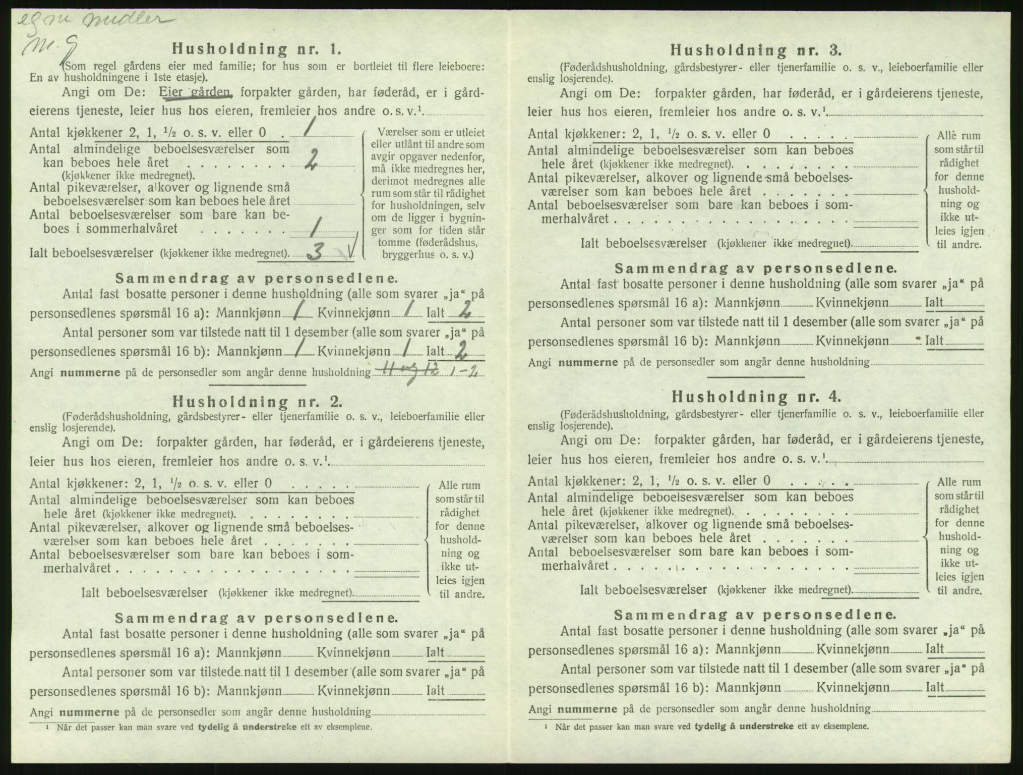 SAT, 1920 census for Grip, 1920, p. 21