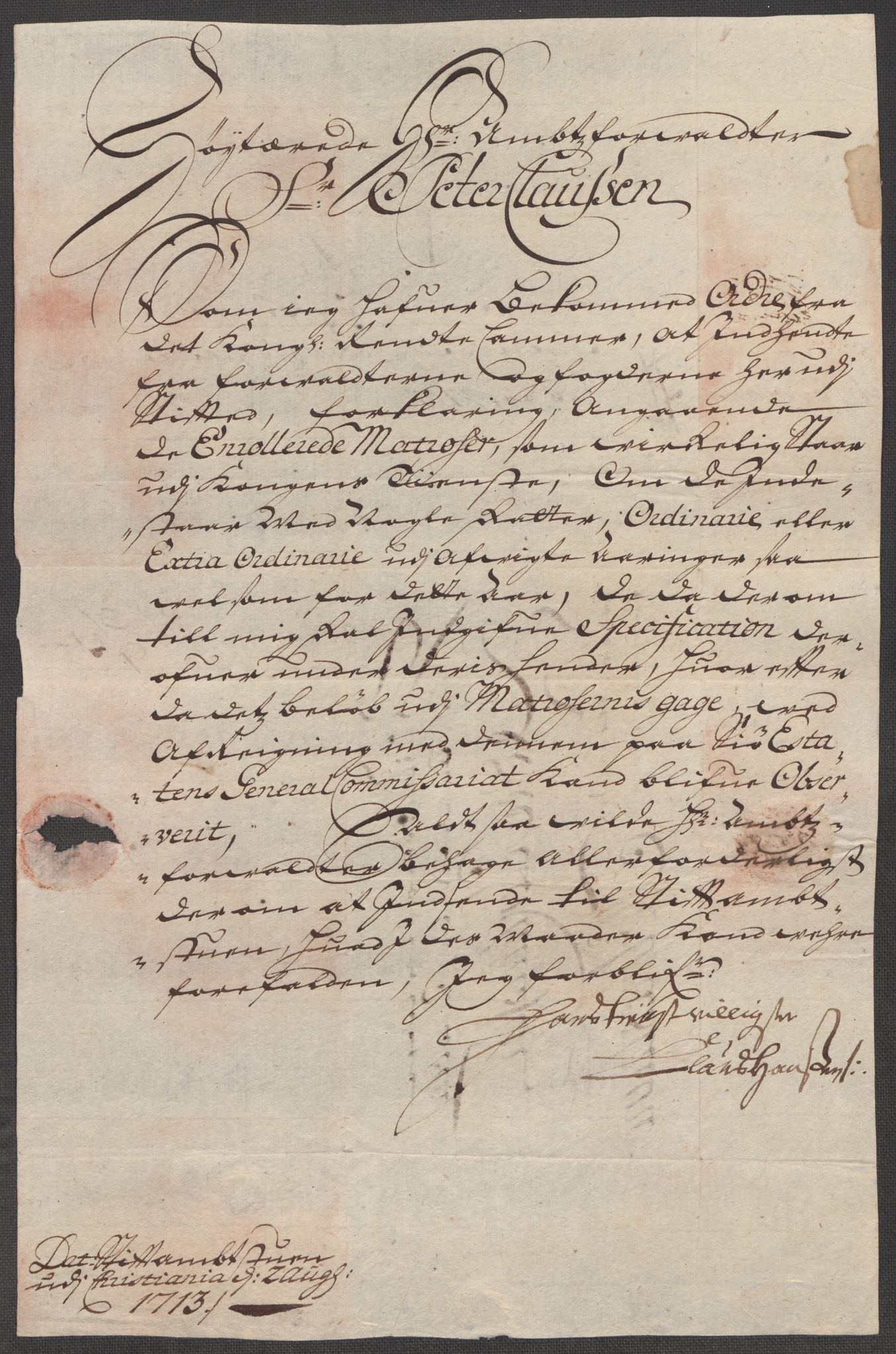 Rentekammeret inntil 1814, Reviderte regnskaper, Fogderegnskap, AV/RA-EA-4092/R32/L1879: Fogderegnskap Jarlsberg grevskap, 1714-1715, p. 514