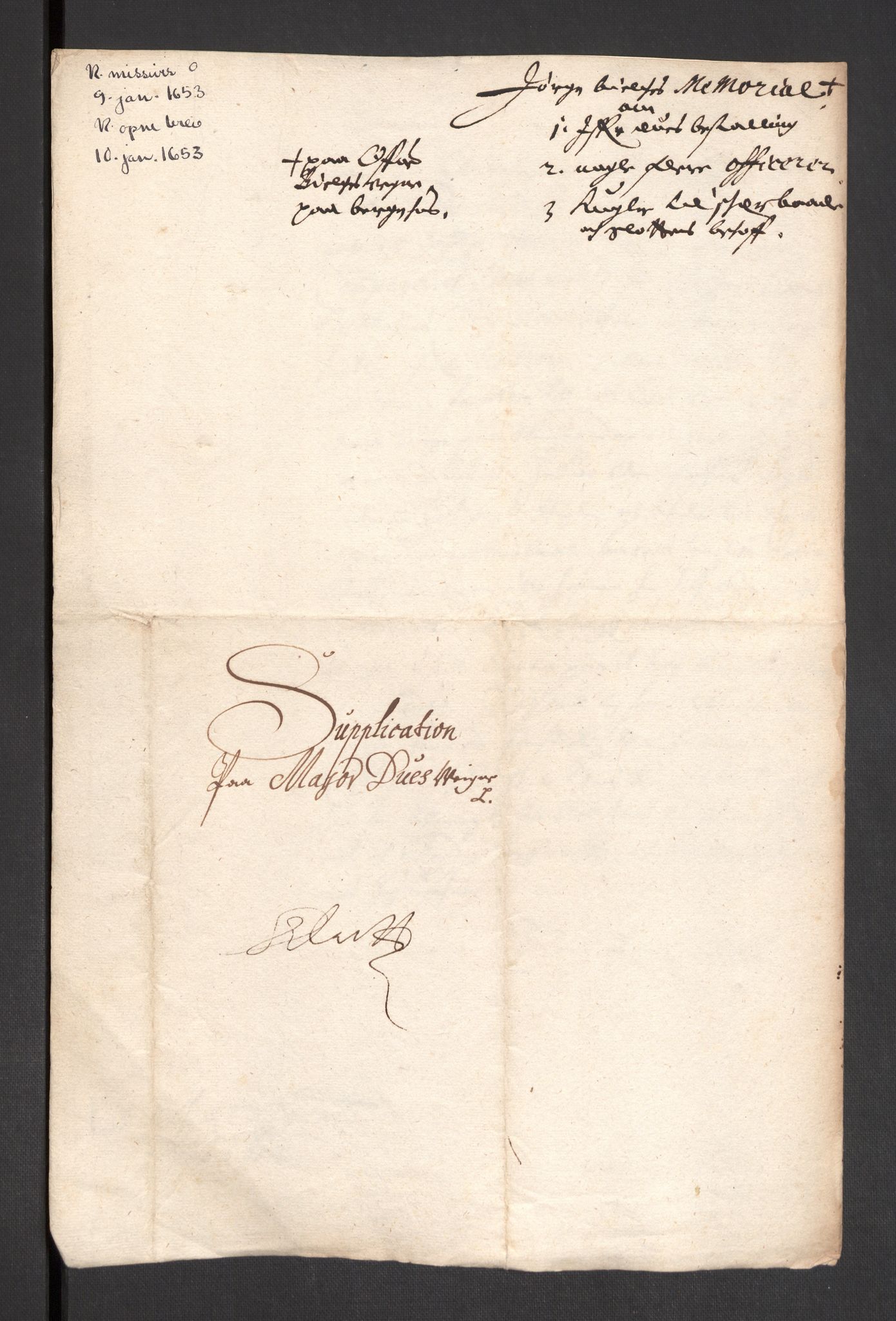 Danske Kanselli 1572-1799, AV/RA-EA-3023/F/Fc/Fcc/Fcca/L0013: Norske innlegg 1572-1799, 1649-1653, p. 568