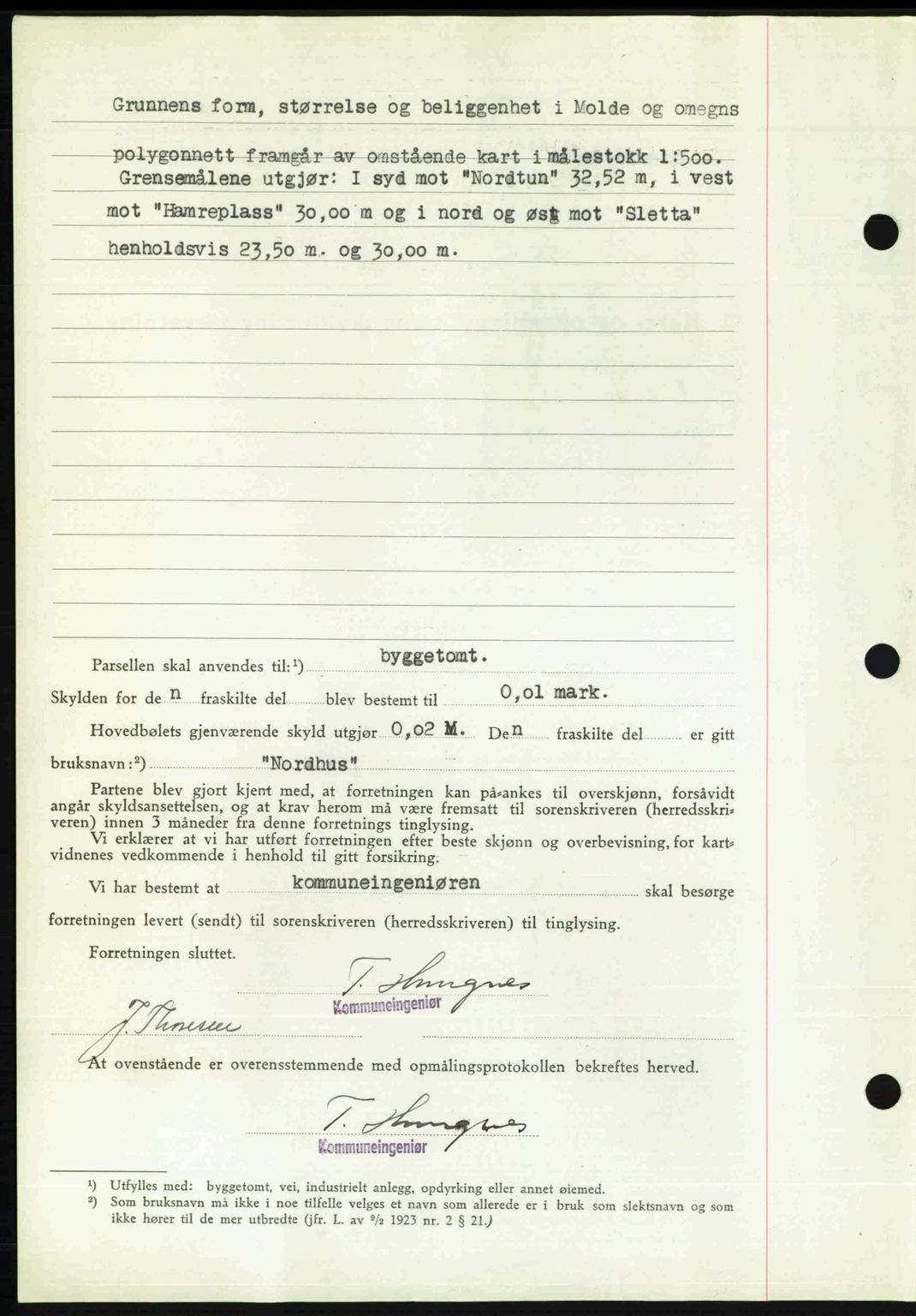 Romsdal sorenskriveri, AV/SAT-A-4149/1/2/2C: Mortgage book no. A21, 1946-1946, Diary no: : 2744/1946