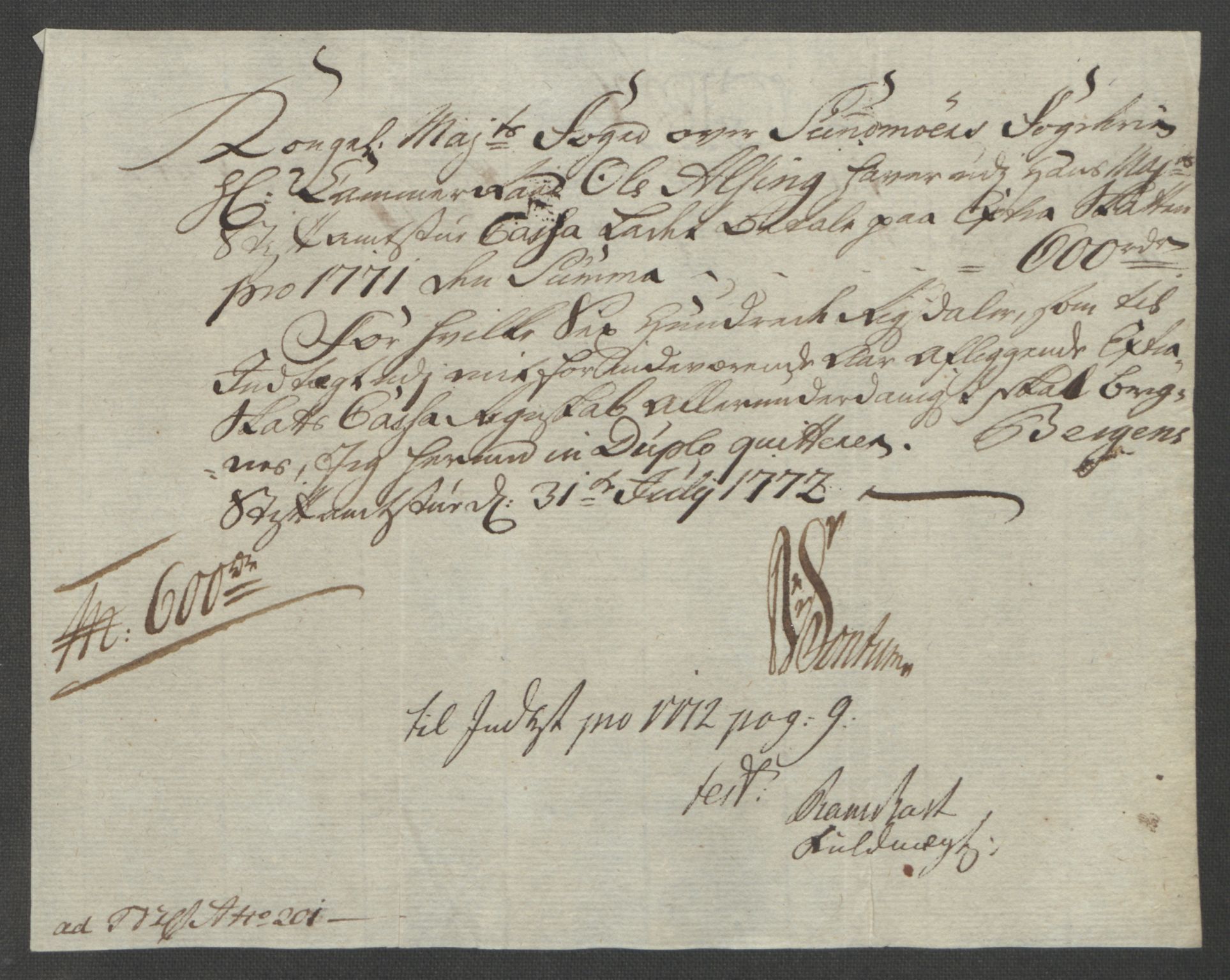 Rentekammeret inntil 1814, Reviderte regnskaper, Fogderegnskap, AV/RA-EA-4092/R54/L3645: Ekstraskatten Sunnmøre, 1762-1772, p. 223