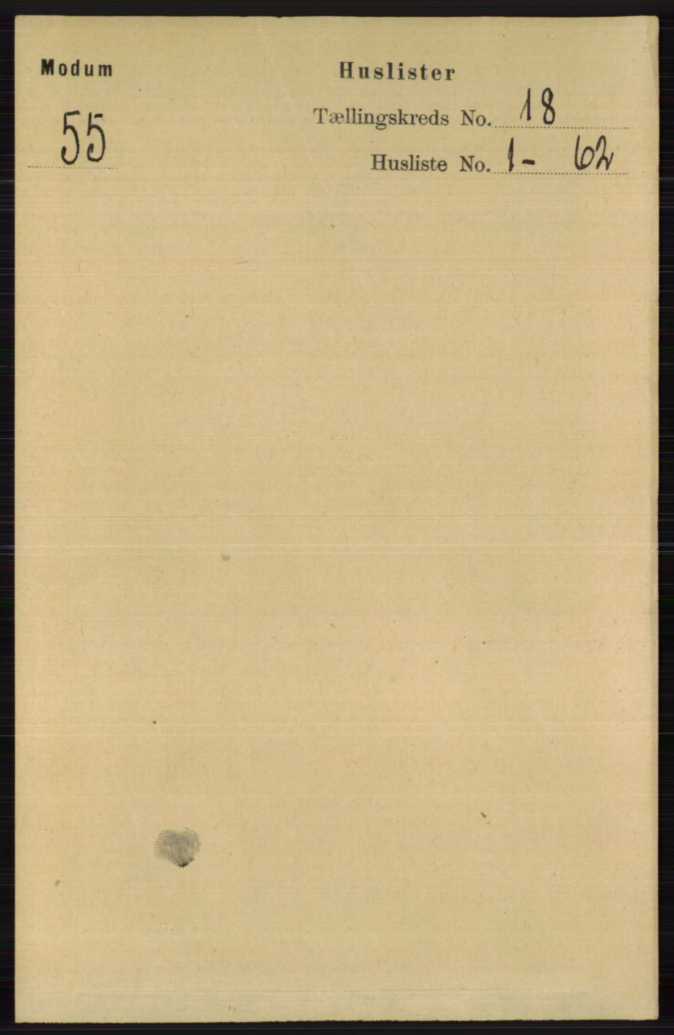 RA, 1891 census for 0623 Modum, 1891, p. 7138
