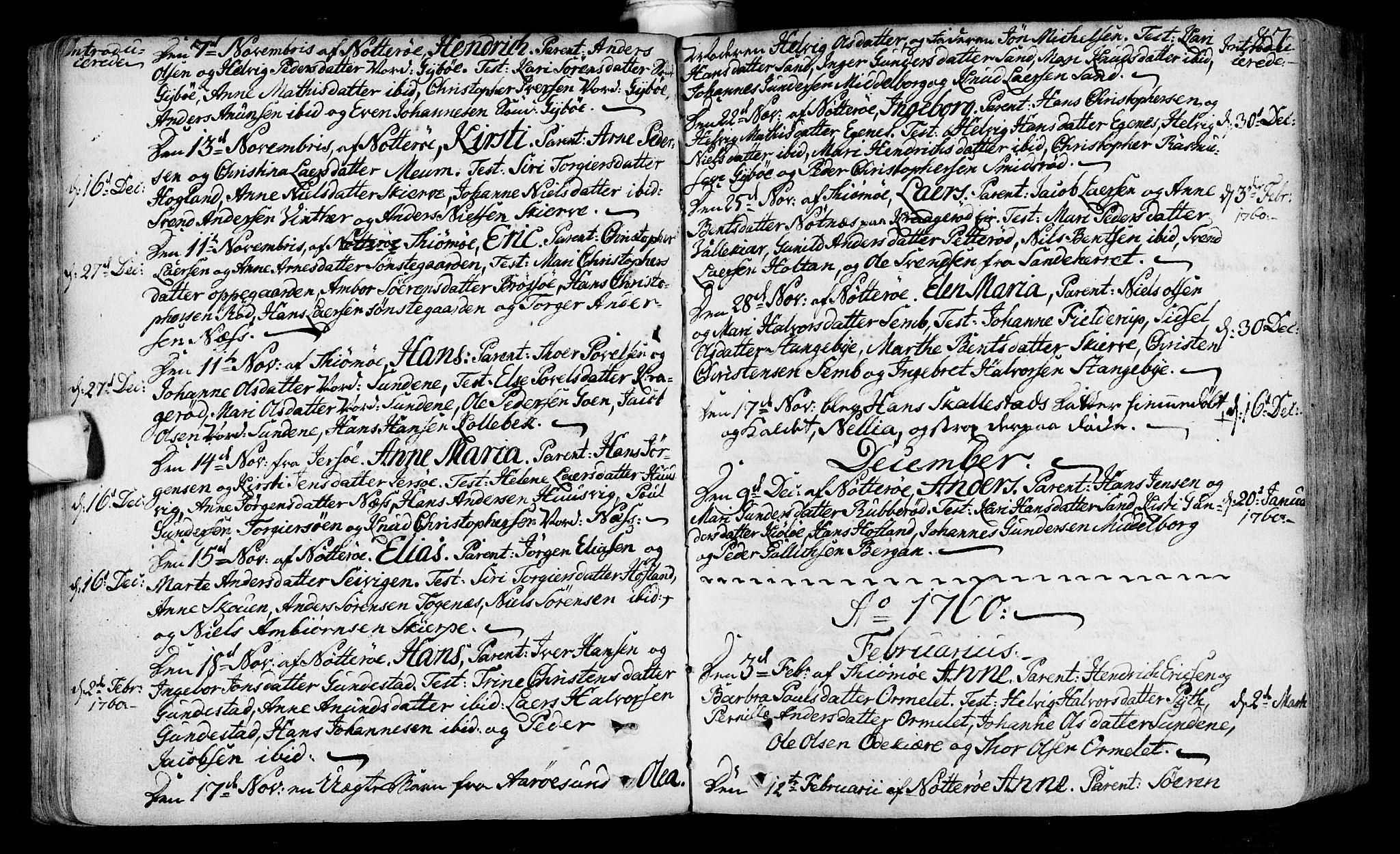 Nøtterøy kirkebøker, SAKO/A-354/F/Fa/L0002: Parish register (official) no. I 2, 1738-1790, p. 87