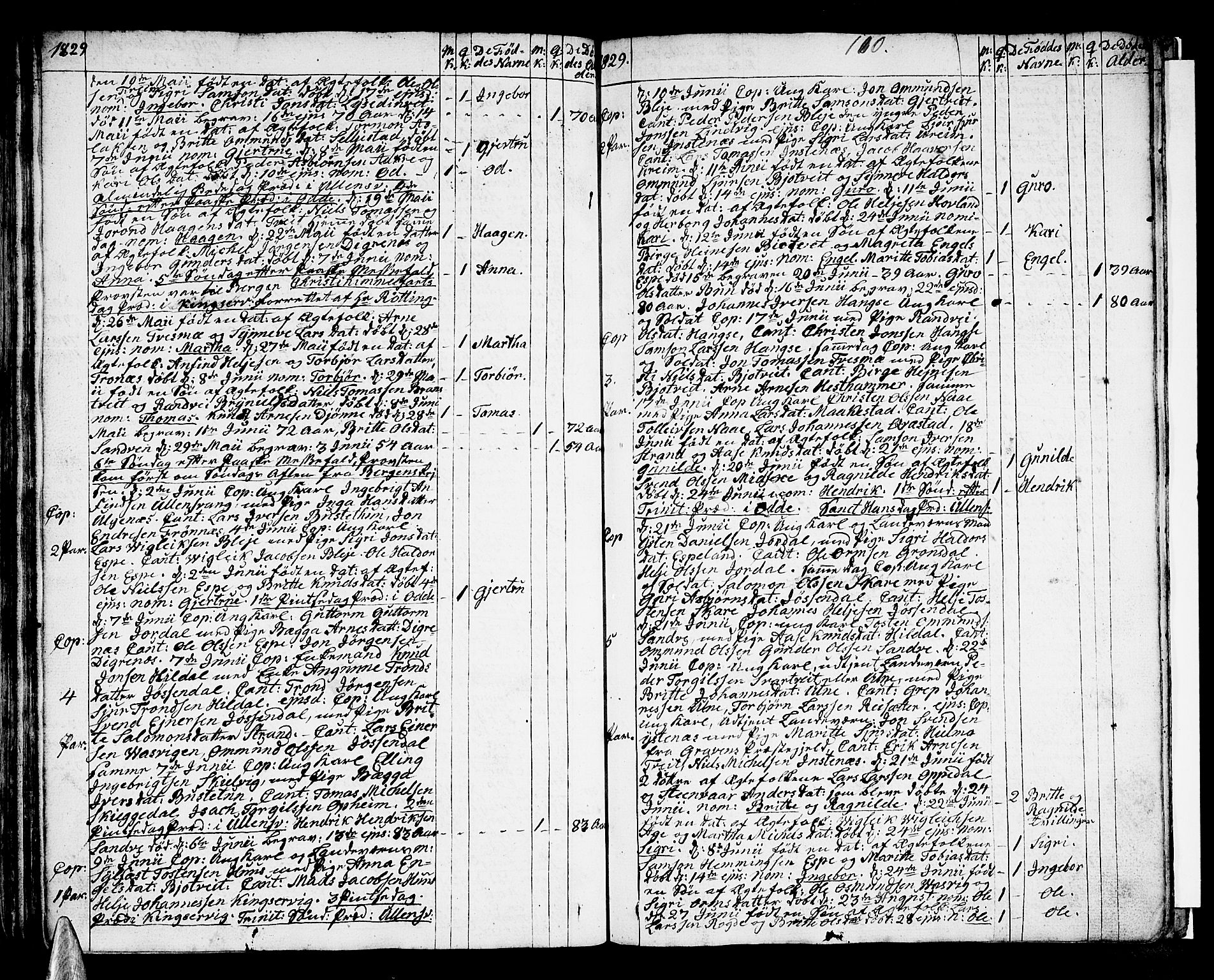 Ullensvang sokneprestembete, AV/SAB-A-78701/H/Haa: Parish register (official) no. A 8, 1804-1835, p. 110