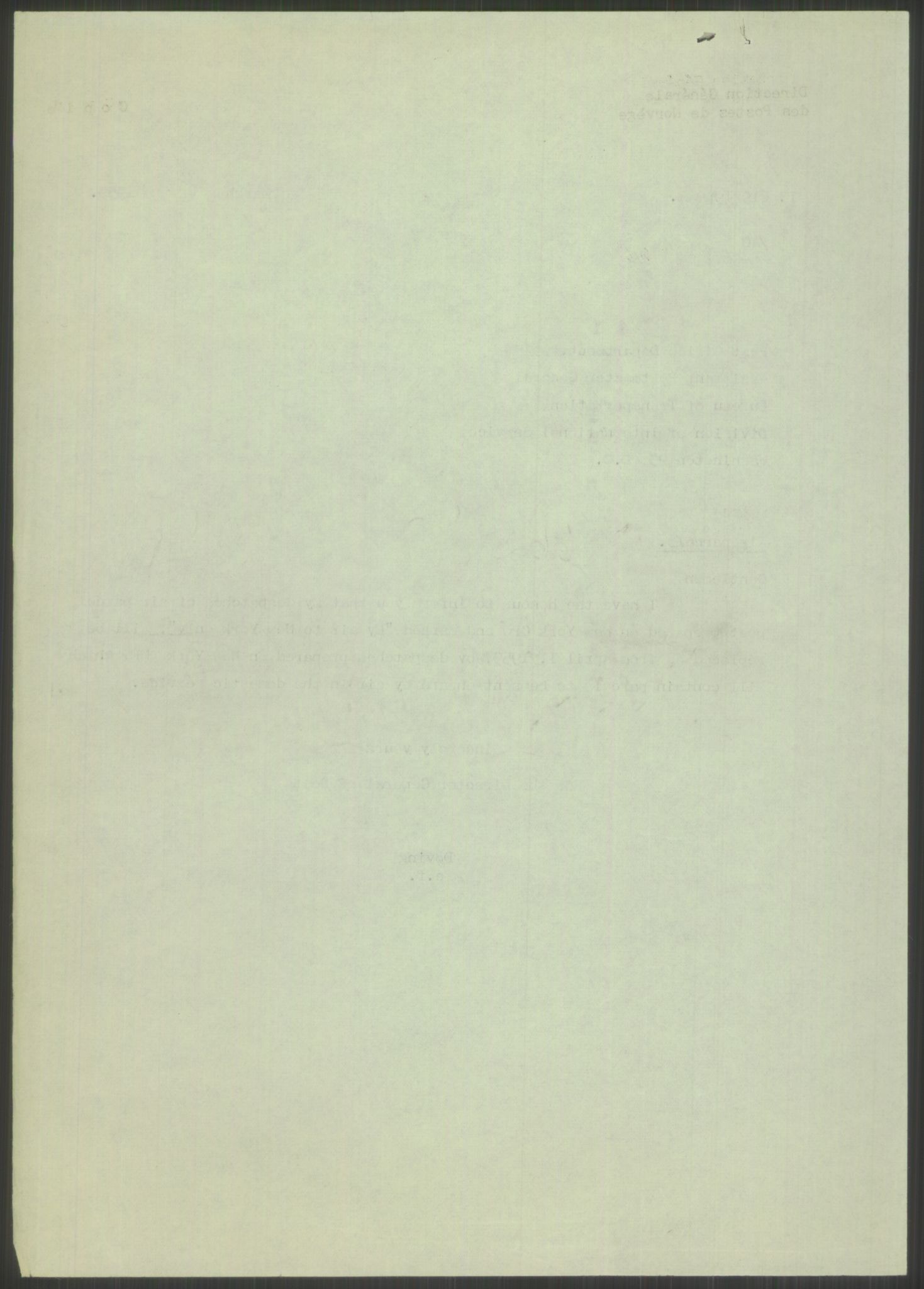 Postdirektoratet, Administrasjonsservice (TSA), AV/RA-S-4783/D/L0095/0002: De forskjellige tjenestegrener / Luftpakkepost, 1947-1965, p. 194