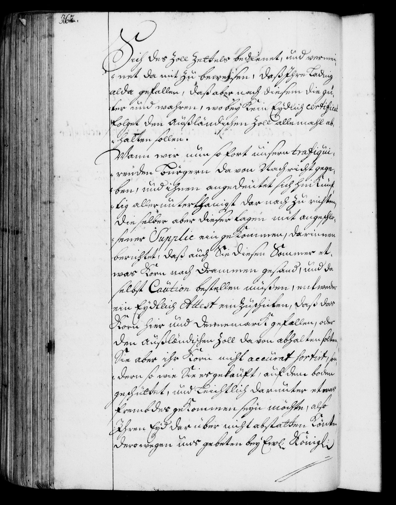 Rentekammeret, Kammerkanselliet, RA/EA-3111/G/Gf/Gfa/L0001: Resolusjonsprotokoll med register (merket RK 52.1), 1695-1706, p. 362