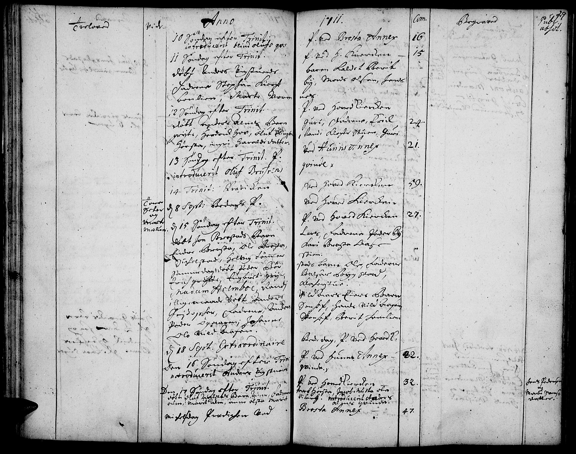 Vardal prestekontor, AV/SAH-PREST-100/H/Ha/Haa/L0001: Parish register (official) no. 1, 1706-1748, p. 29