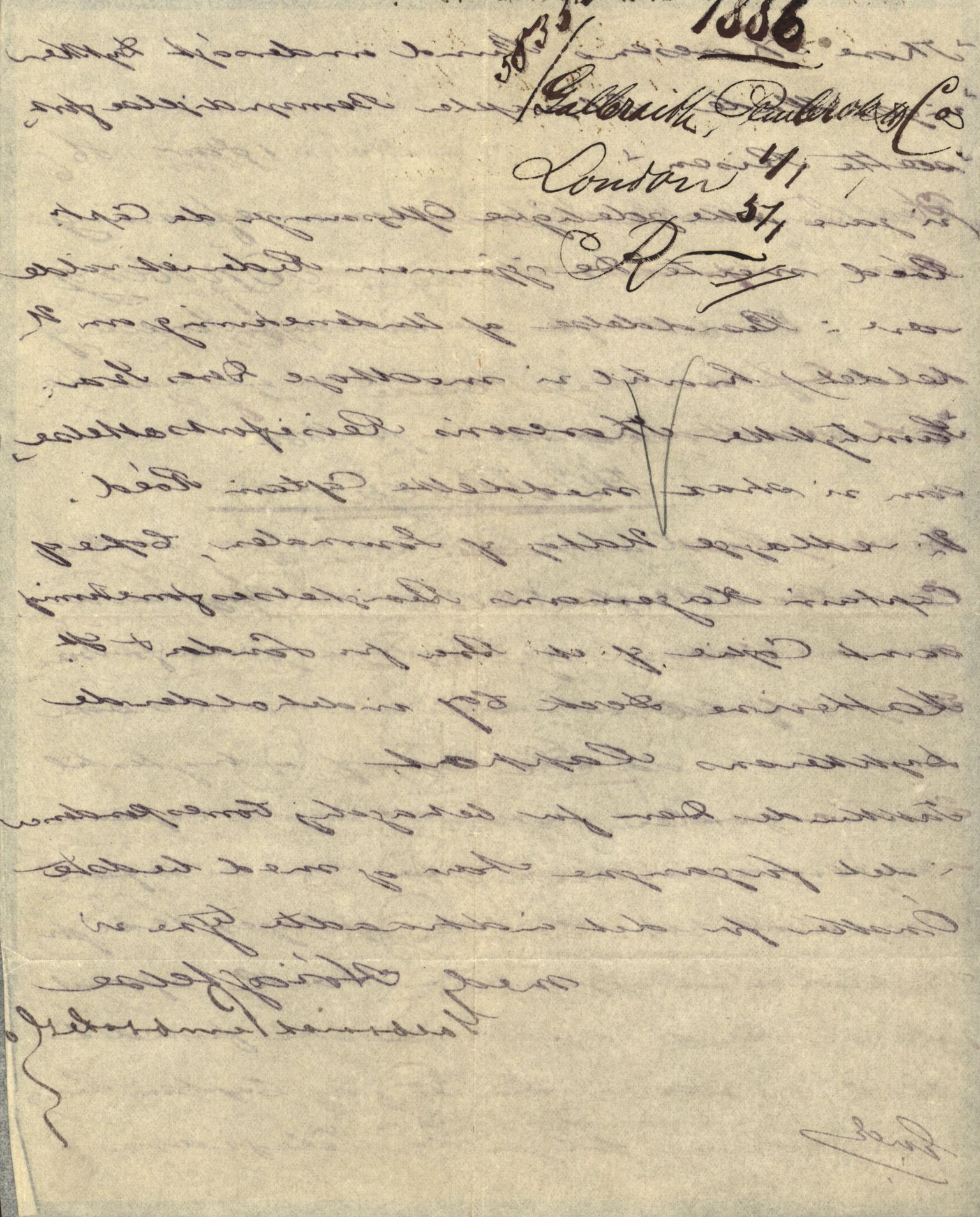 Pa 63 - Østlandske skibsassuranceforening, VEMU/A-1079/G/Ga/L0018/0011: Havaridokumenter / Bertha, Bonita, Immanuel, Th. Thoresen, India, 1885, p. 42