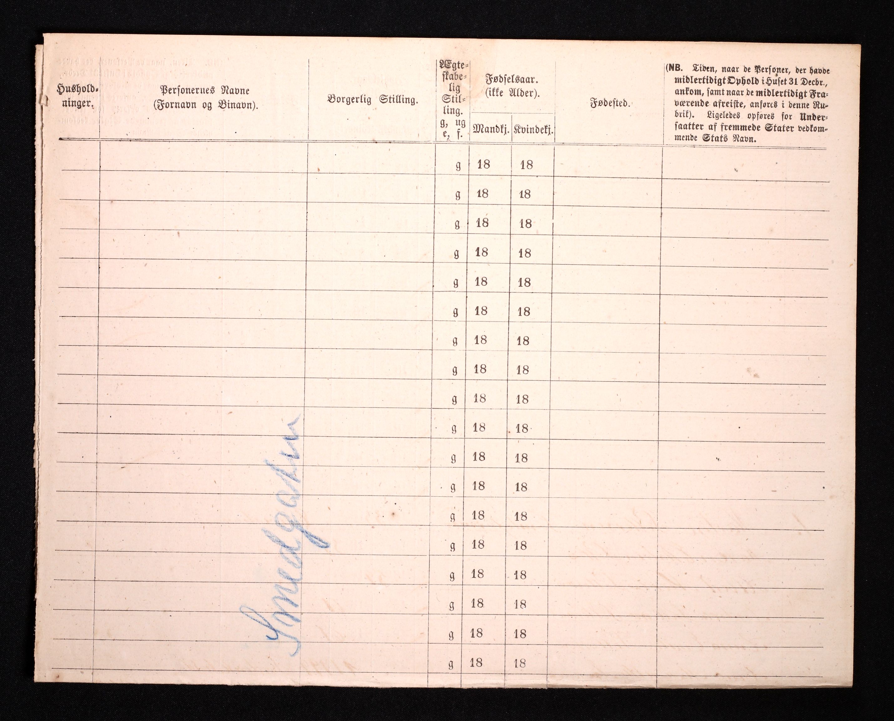 RA, 1870 census for 0301 Kristiania, 1870, p. 3502