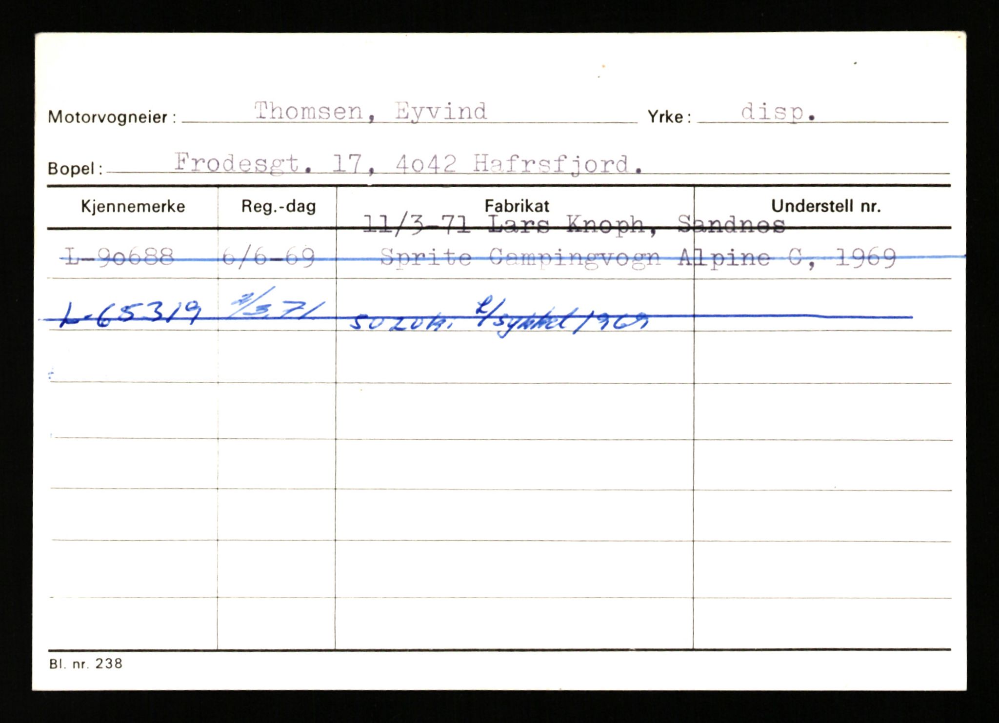 Stavanger trafikkstasjon, AV/SAST-A-101942/0/H/L0038: Sørbø - Tjeltveit, 1930-1971, p. 2225